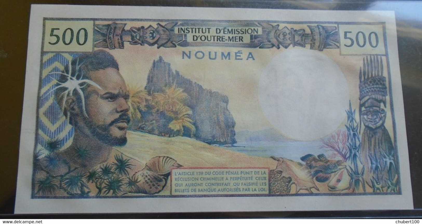 NEW CALEDONIA, P 60e ,  500 Francs ,  ND 1989 ,  UNC Neuf - Nouméa (Nuova Caledonia 1873-1985)