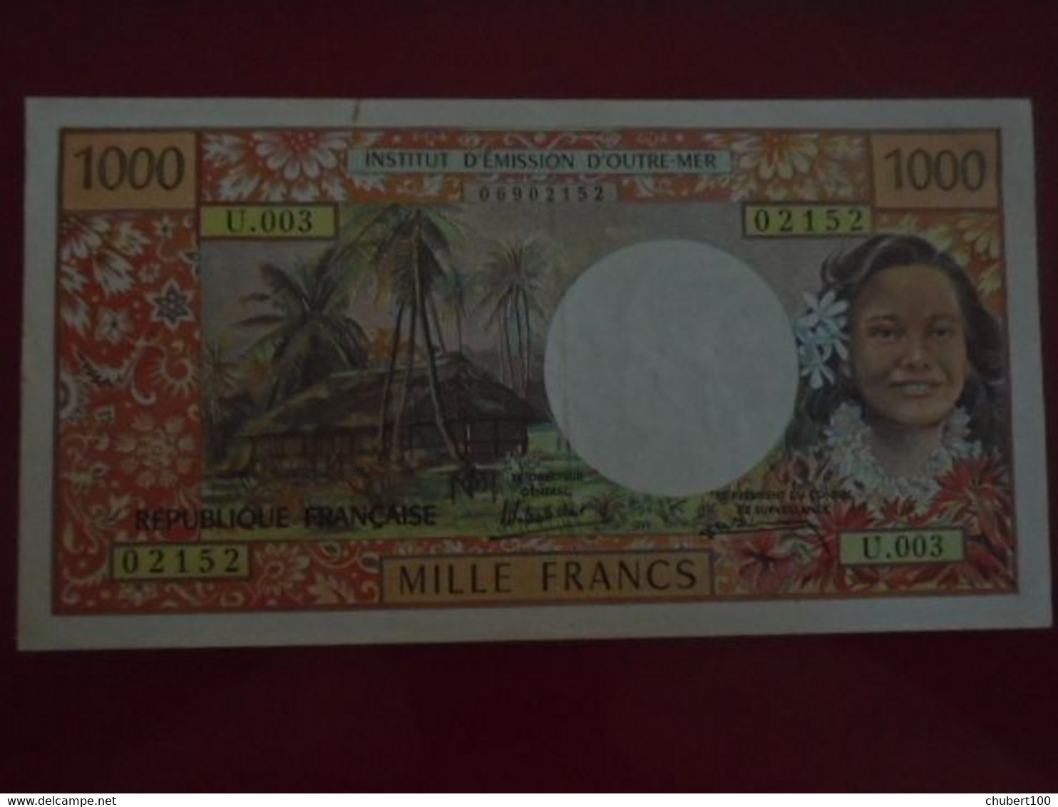 NEW CALEDONIA, P 64c ,  1000 Francs ,  ND 1985, EF - Nouméa (Nieuw-Caledonië 1873-1985)