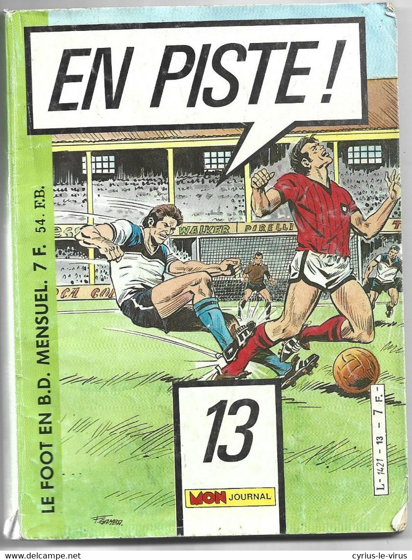 Le Foot En BD **spécial  En Piste    ** - Mon Journal