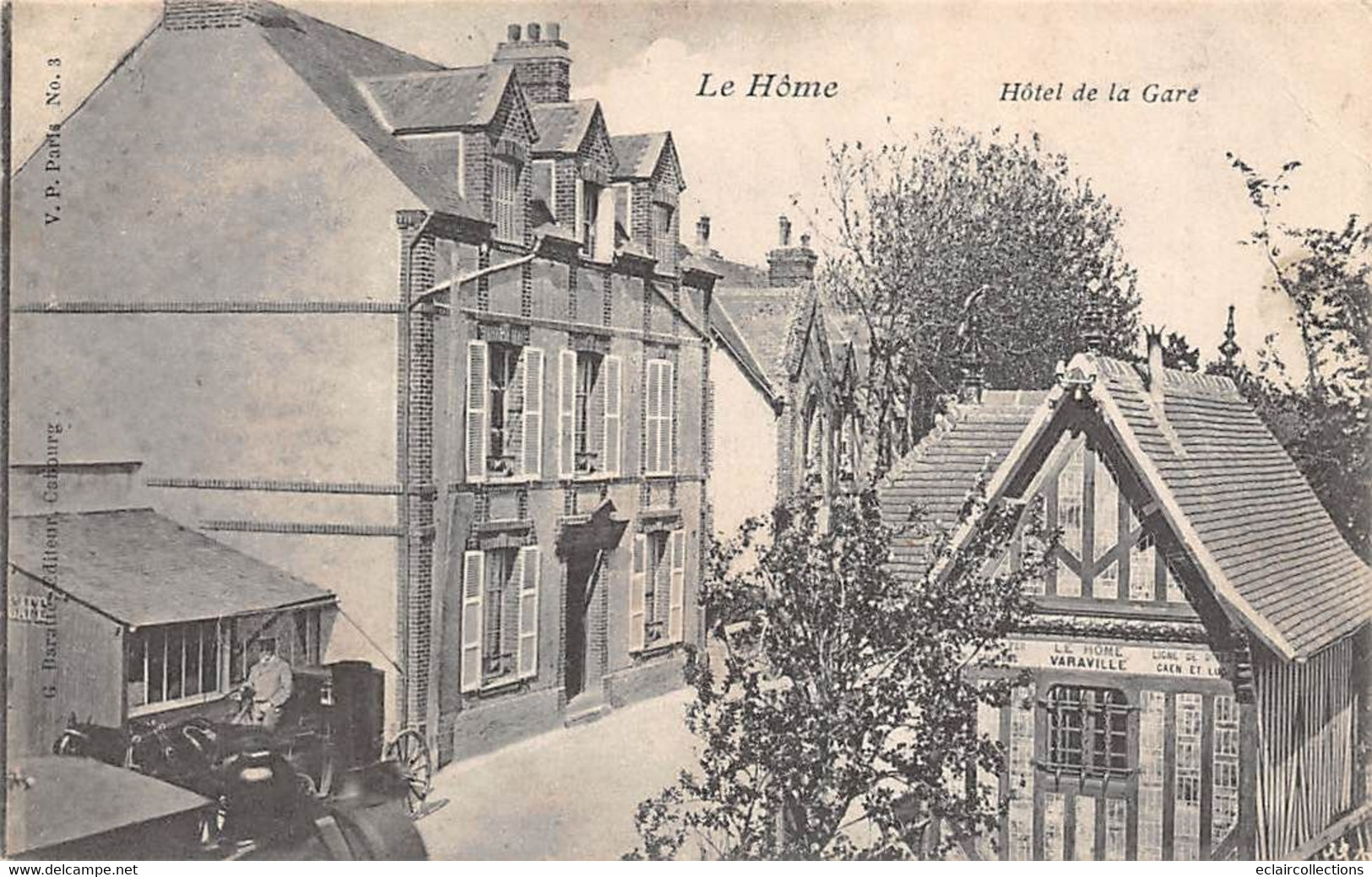 Le Home         14         Hôtel De La Gare       (voir Scan) - Sonstige & Ohne Zuordnung