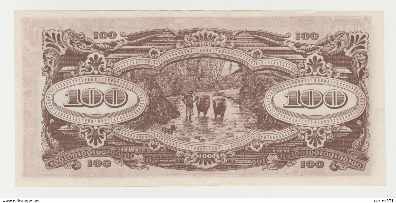 Malaya (Japanese Occupation) 100 Dollars 1944 P-M8a UNC - Malaysia