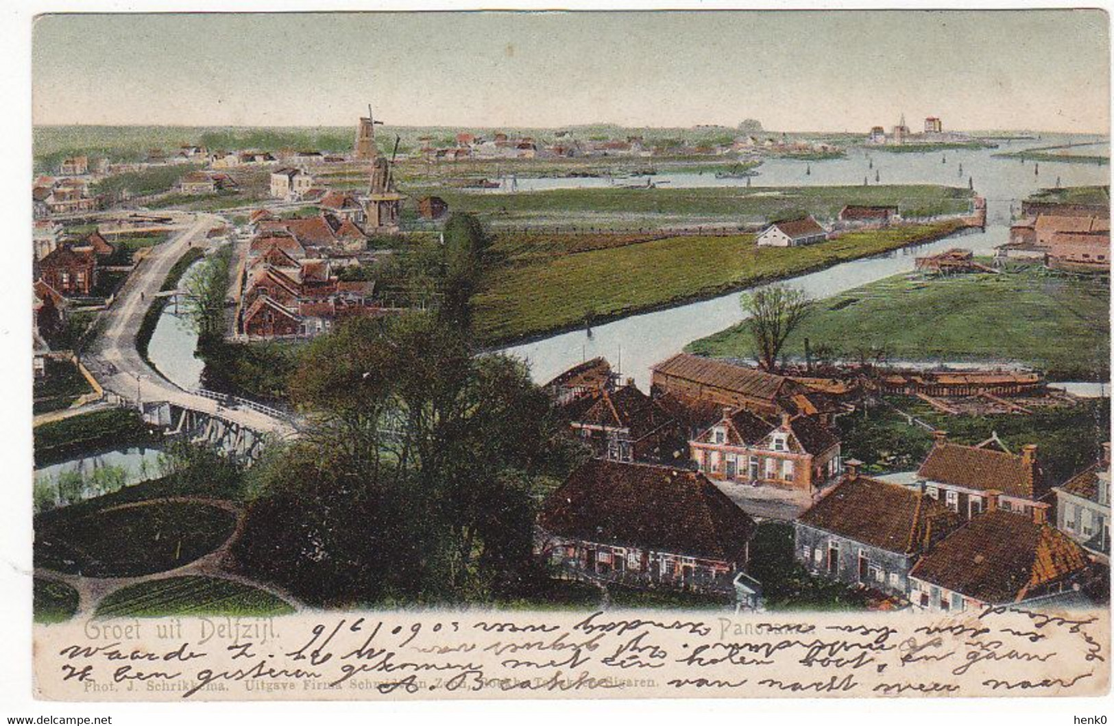 Delfzijl Panorama B704 - Delfzijl