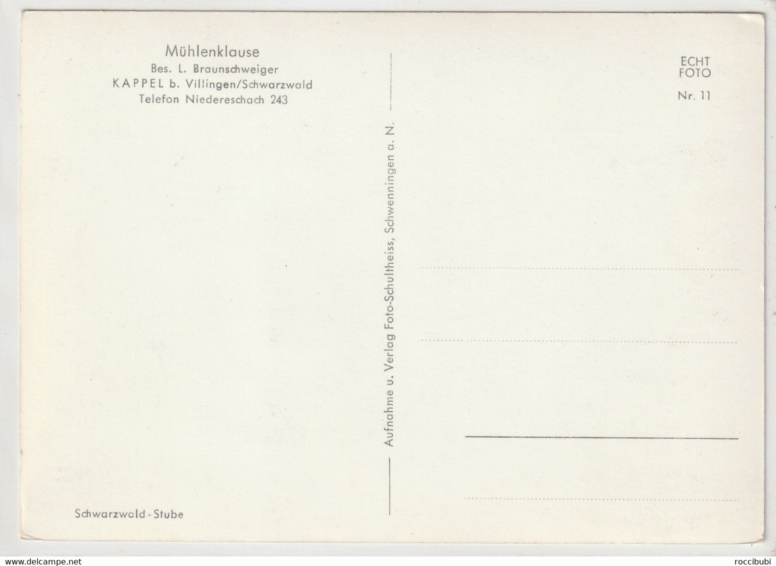 Villingen, Kappel, Mühlenklause - Villingen - Schwenningen