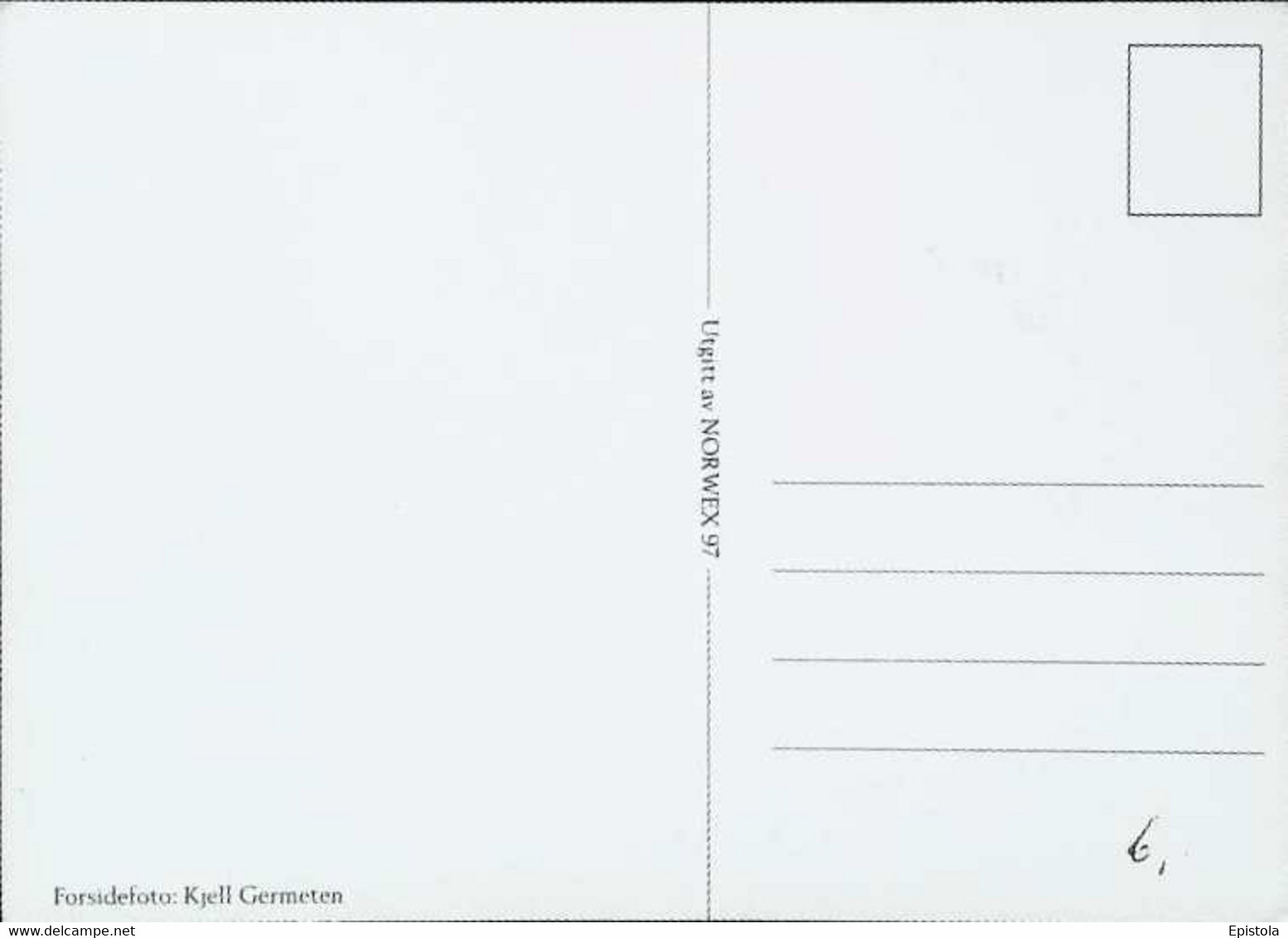 ►  Carte MAXIMUM Card NORWEX 1997  Oslo - Posten Norge Norway - Maximum Cards & Covers