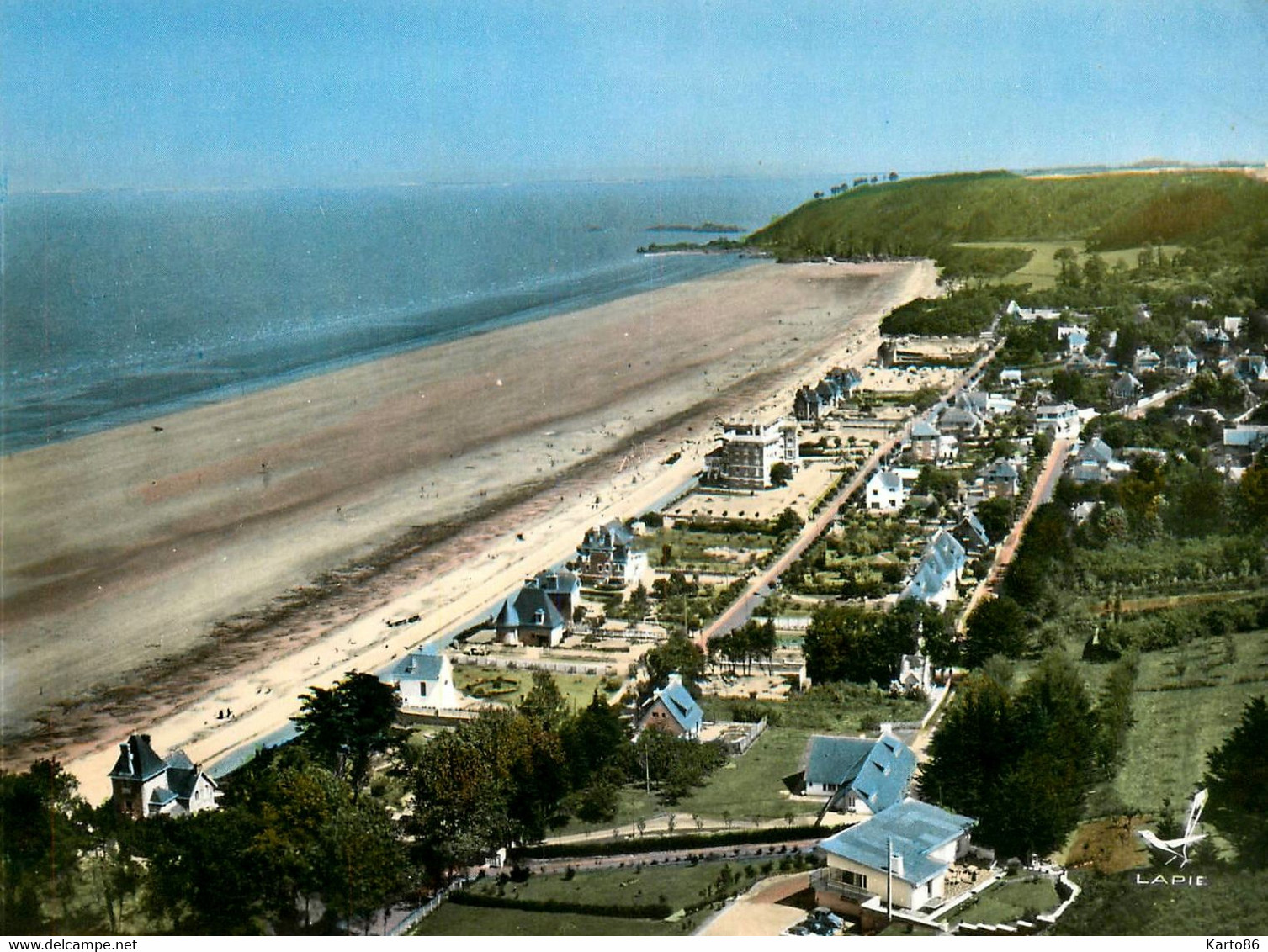 Les Rosaires , Plérin * Pointe Horenne Et Vue Générale Du Village * Villas Hôtels * éditeur Lapie N°4k - Plérin / Saint-Laurent-de-la-Mer