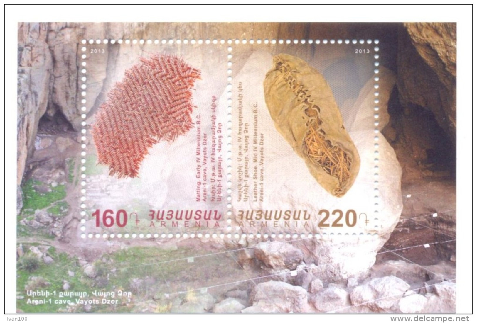 2013. Armenia, Ancient Production, S/s,  Mint/** - Armenia