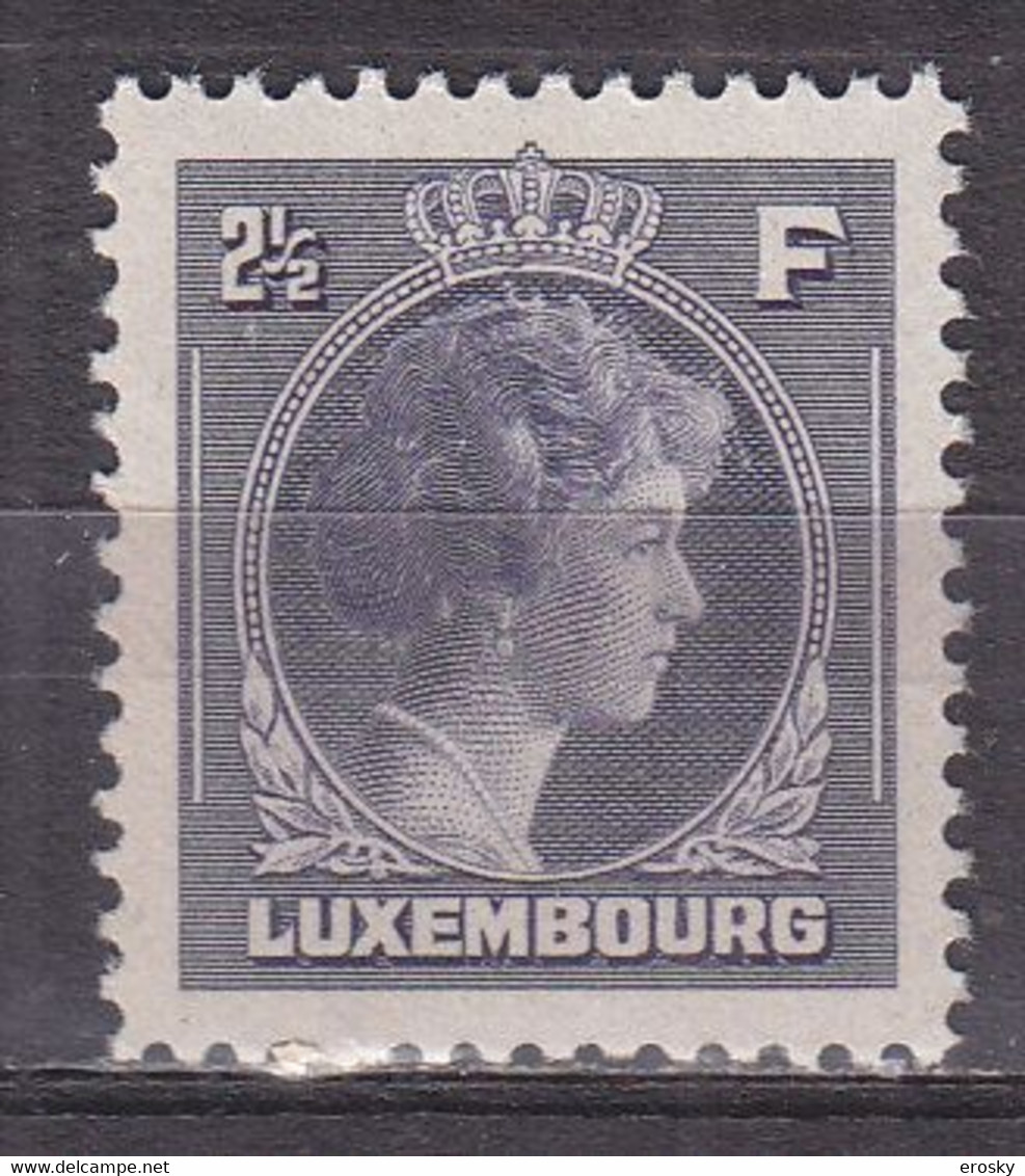 Q3036 - LUXEMBOURG Yv N°350 * - 1944 Charlotte De Perfíl Derecho