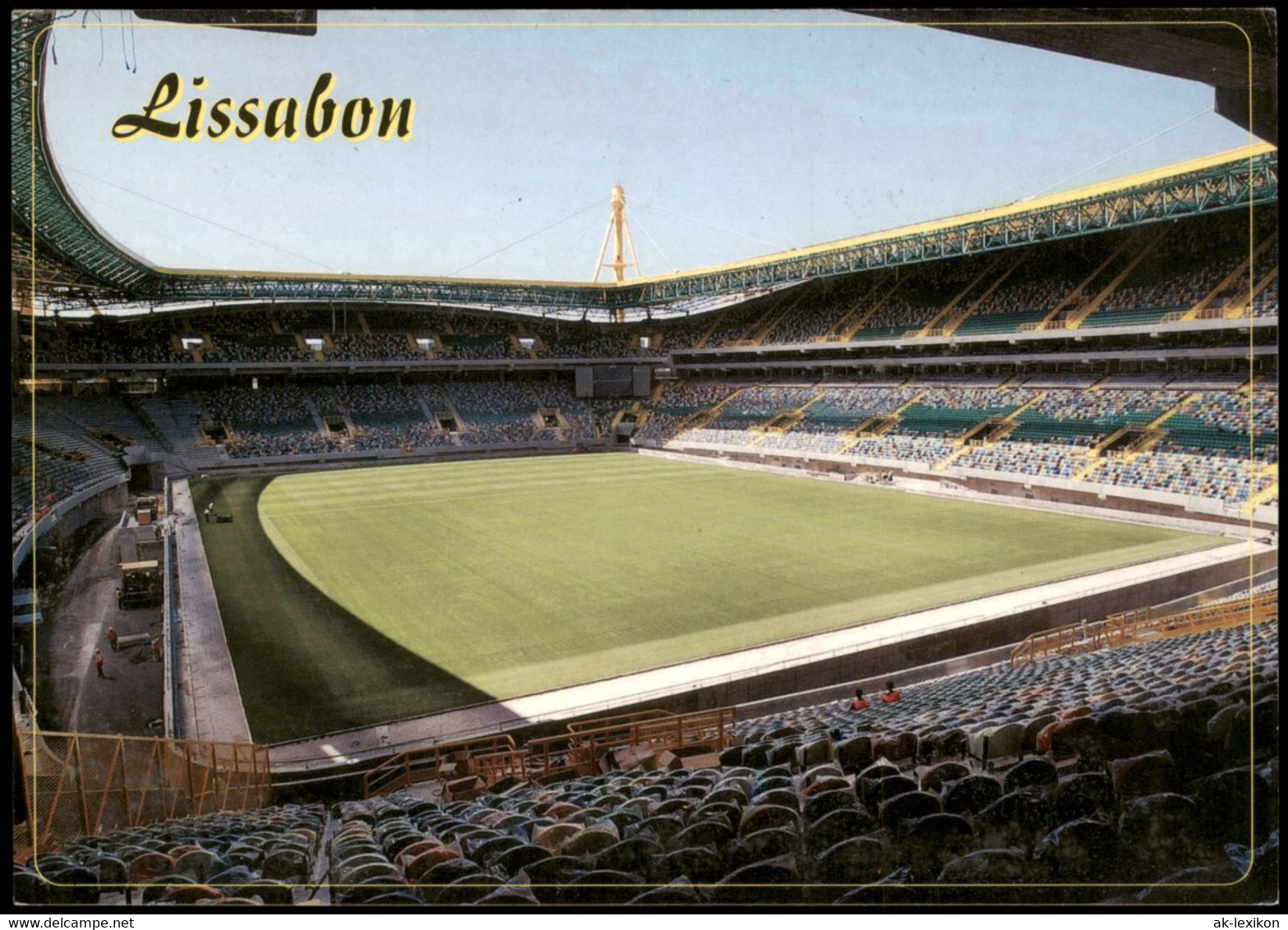 Postcard Lissabon JOSÈ ALVALADE STADION Fussball Football Stadium 2003 - Other & Unclassified