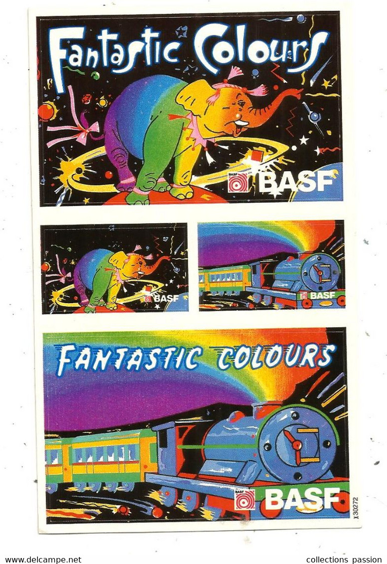 Autocollant,  BASF, Fantastic Colours - Adesivi