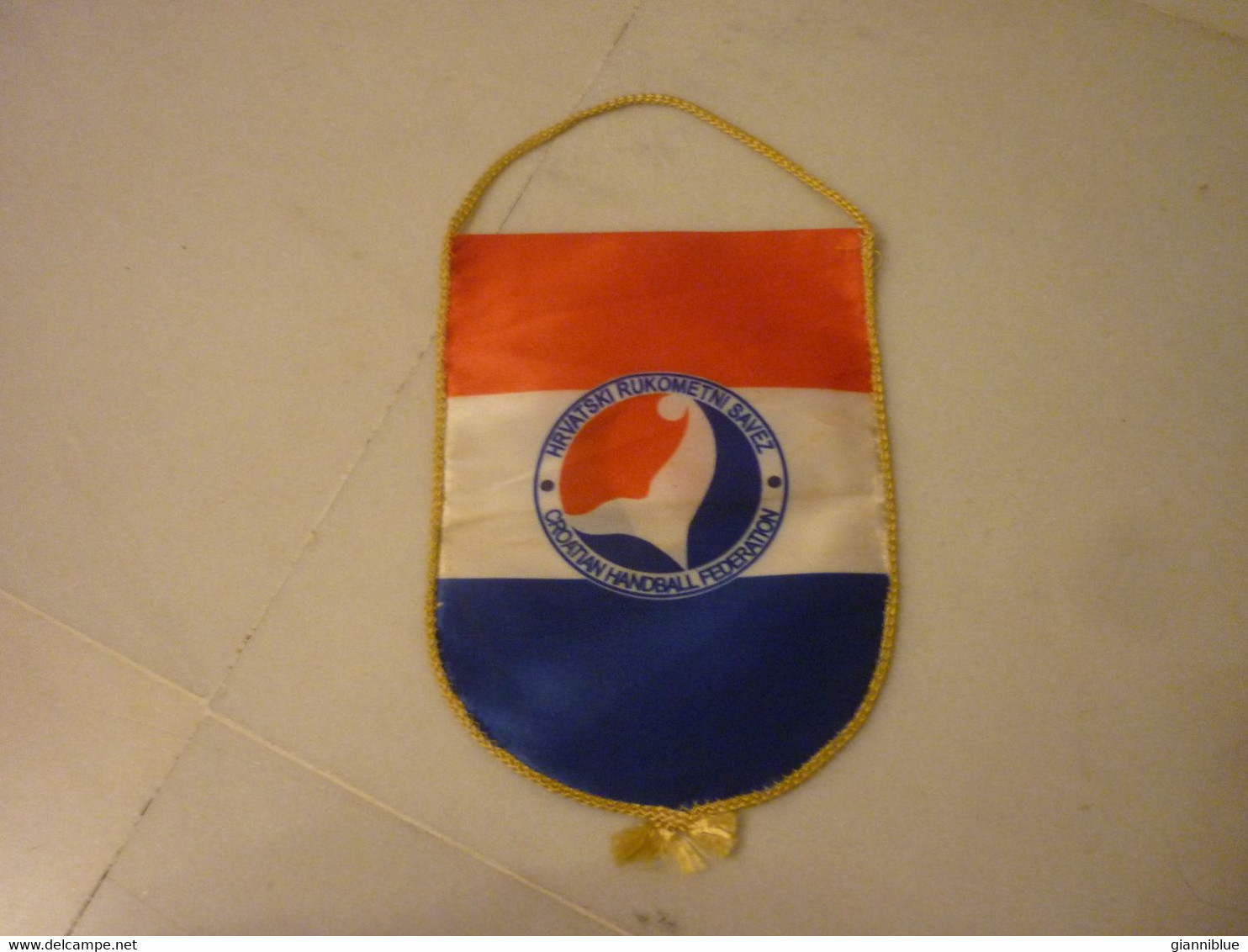 Croatia Croatian Handball Federation Pennant - Palla A Mano