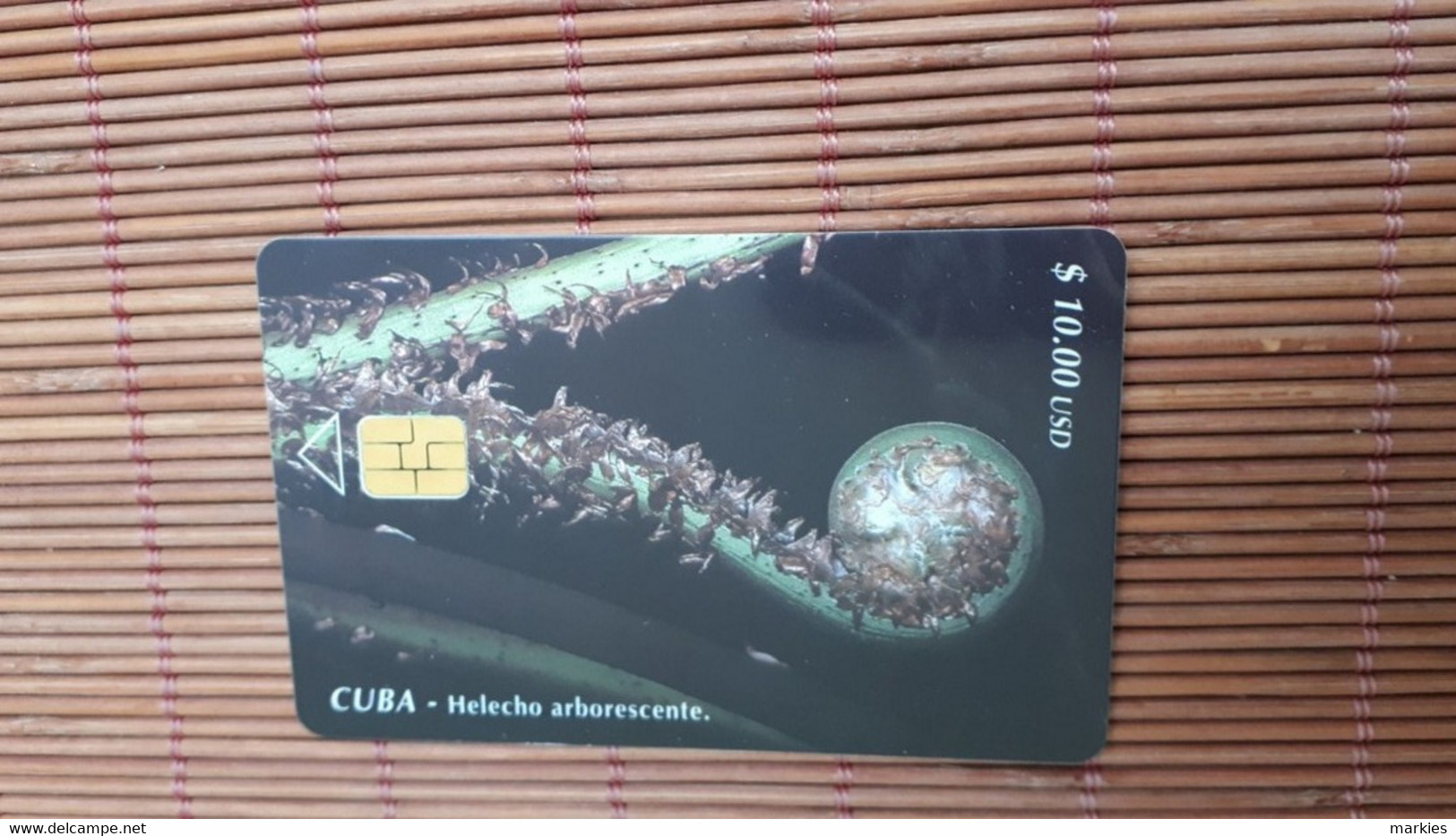 Phonecard Cuba Used Only 20.000 EX Made Rare - Kuba