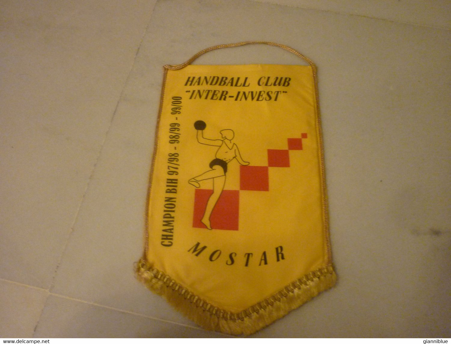 Interinvest Mostar Handball Bosnia & Herzegovina Team Captain Pennant - Handball