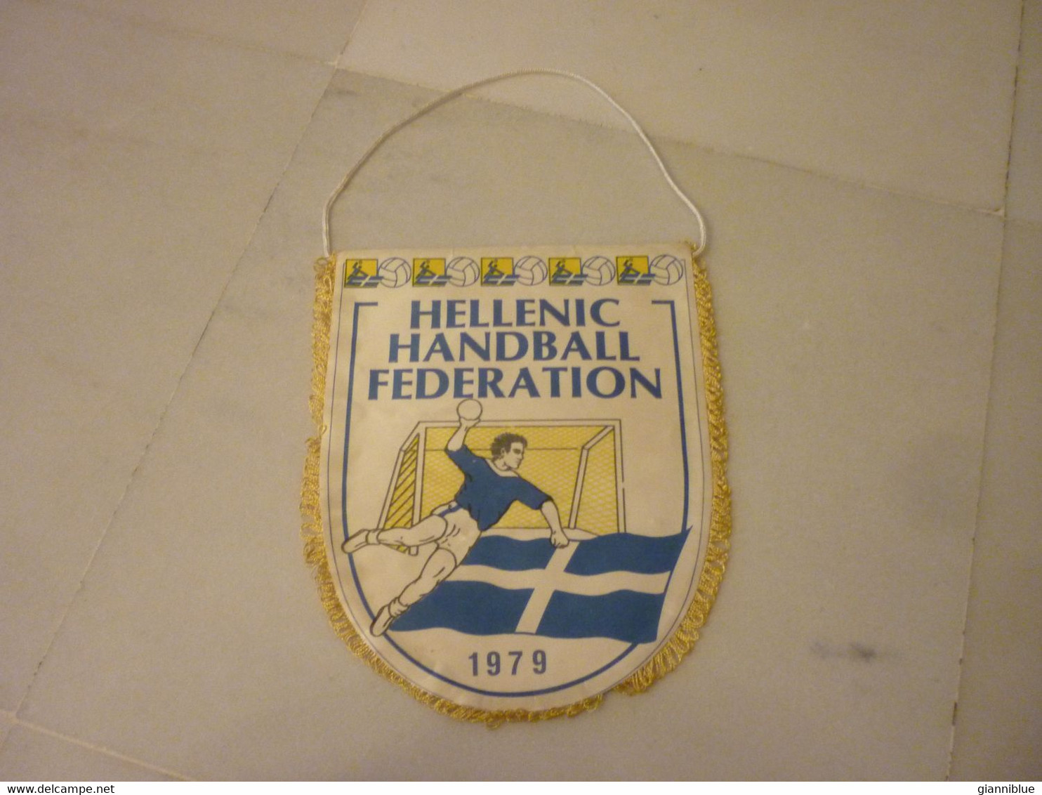 Hellenic Handball Federation Greece Greek Pennant - Handball