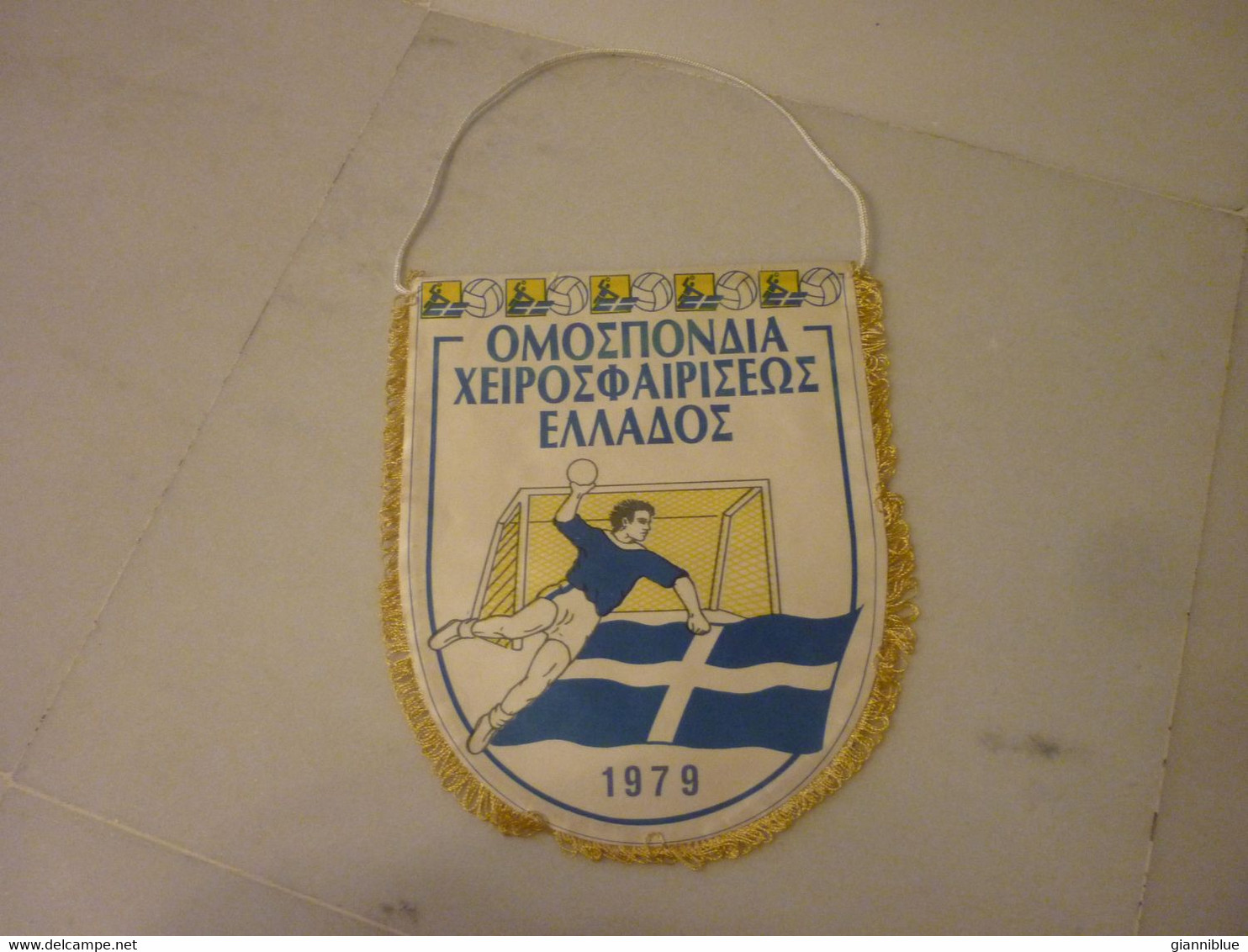 Hellenic Handball Federation Greece Greek Pennant - Handball