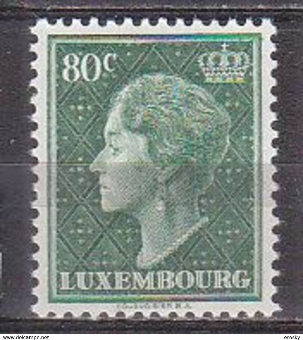 Q3073 - LUXEMBOURG Yv N°417 ** - 1948-58 Charlotte De Profil à Gauche