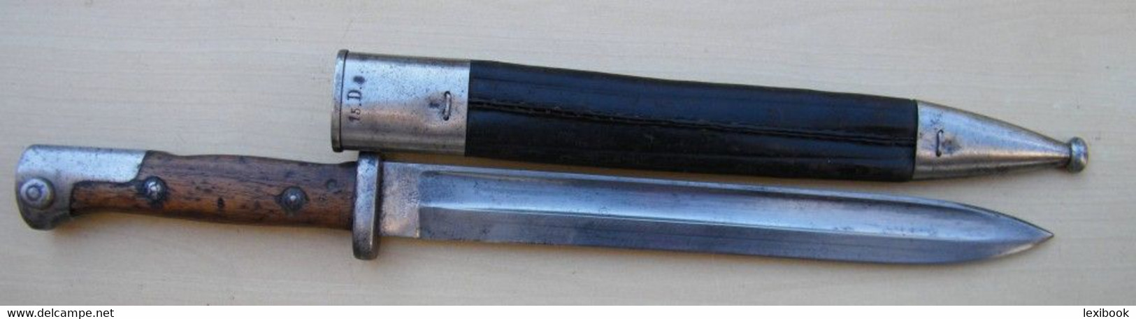 Baionnette 84/98 AA  Lame A Pans Long - Knives/Swords