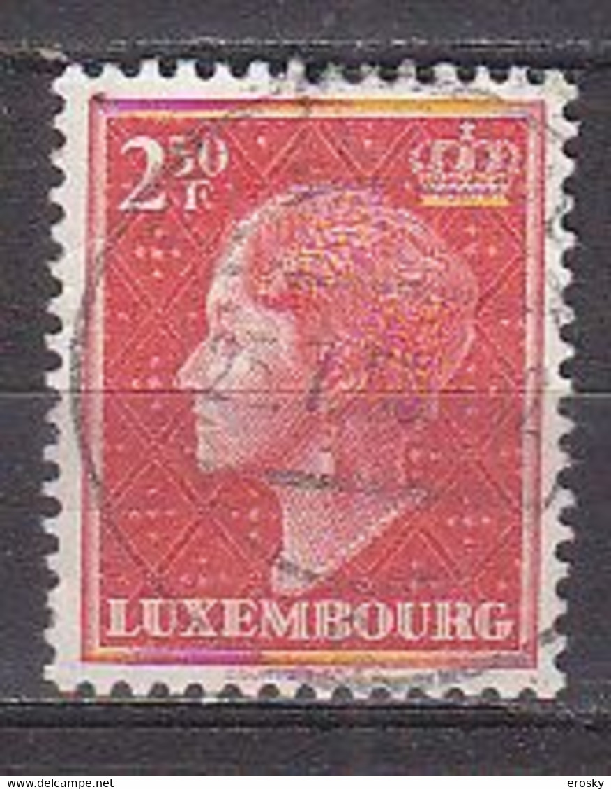 Q3086 - LUXEMBOURG Yv N°421A - 1948-58 Charlotte Linksprofil