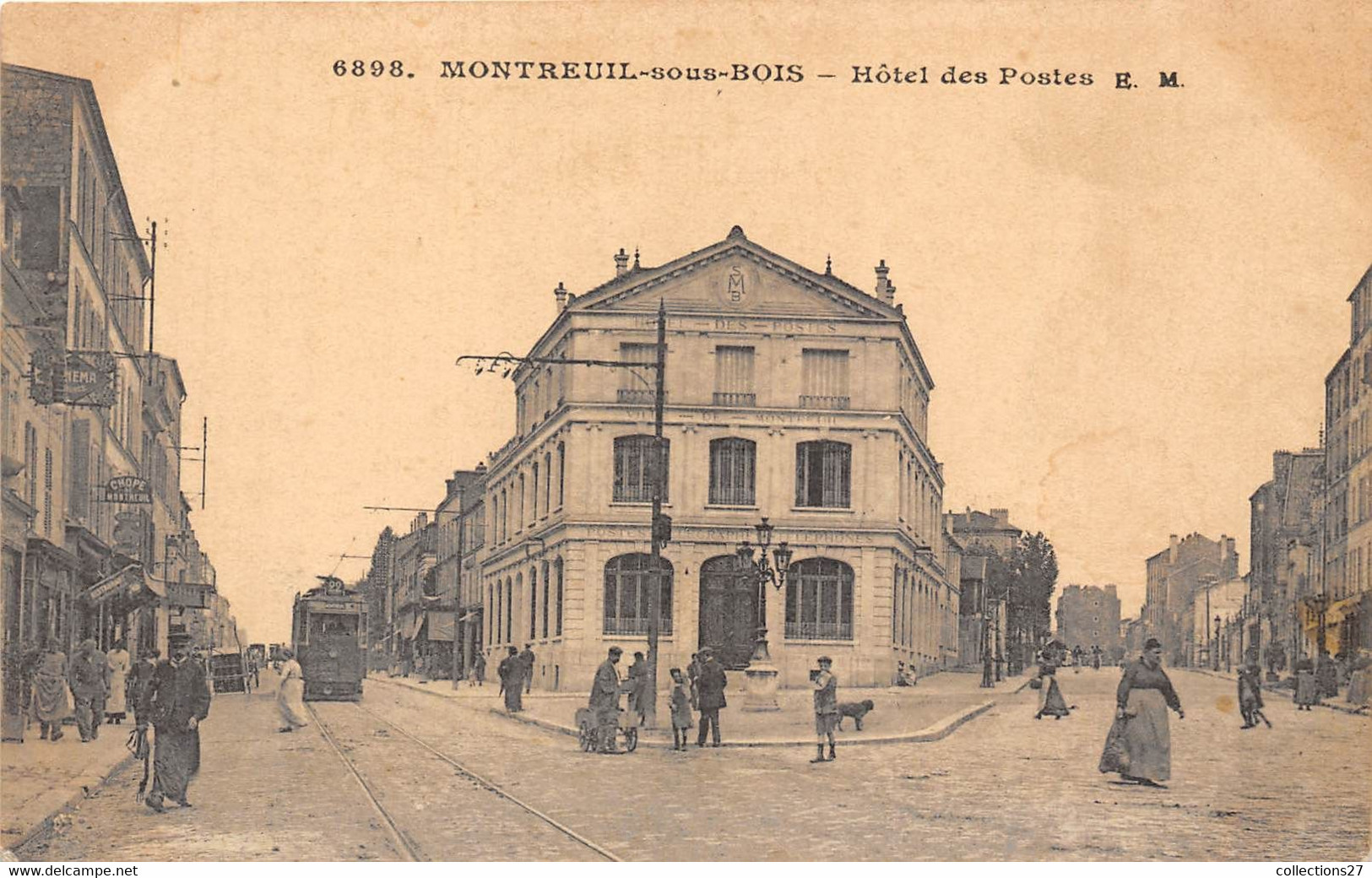 93-MONTREUIL-SOUS-BOIS- HÔTEL DES POSTES - Montreuil