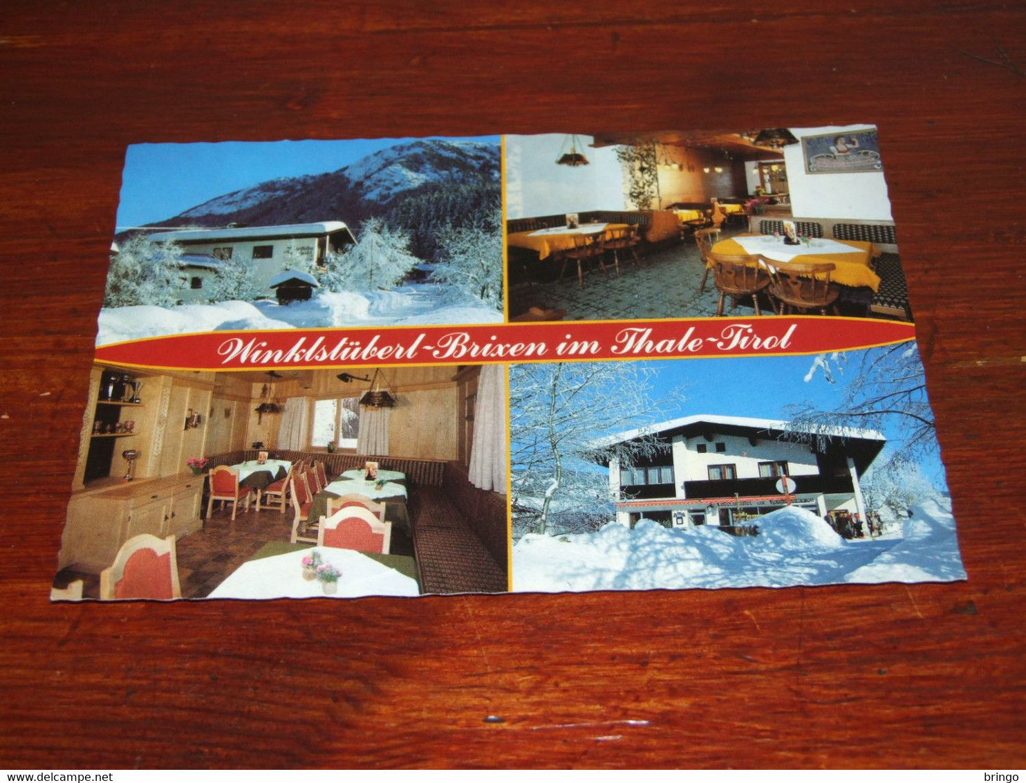 49658-                          CAFE RESTAURANT WEINSTUBE  WINKLSTÜBERL, BRIXEN IM THALE, TIROL - Hotels & Restaurants