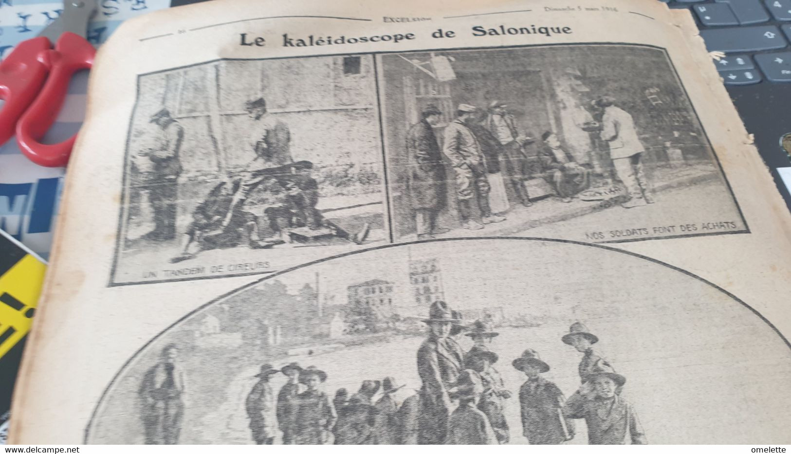 EXCELSIOR16 /SAINT DENIS EXPLOSION POINCARE MALVY SALONIQUE - Weltkrieg 1914-18