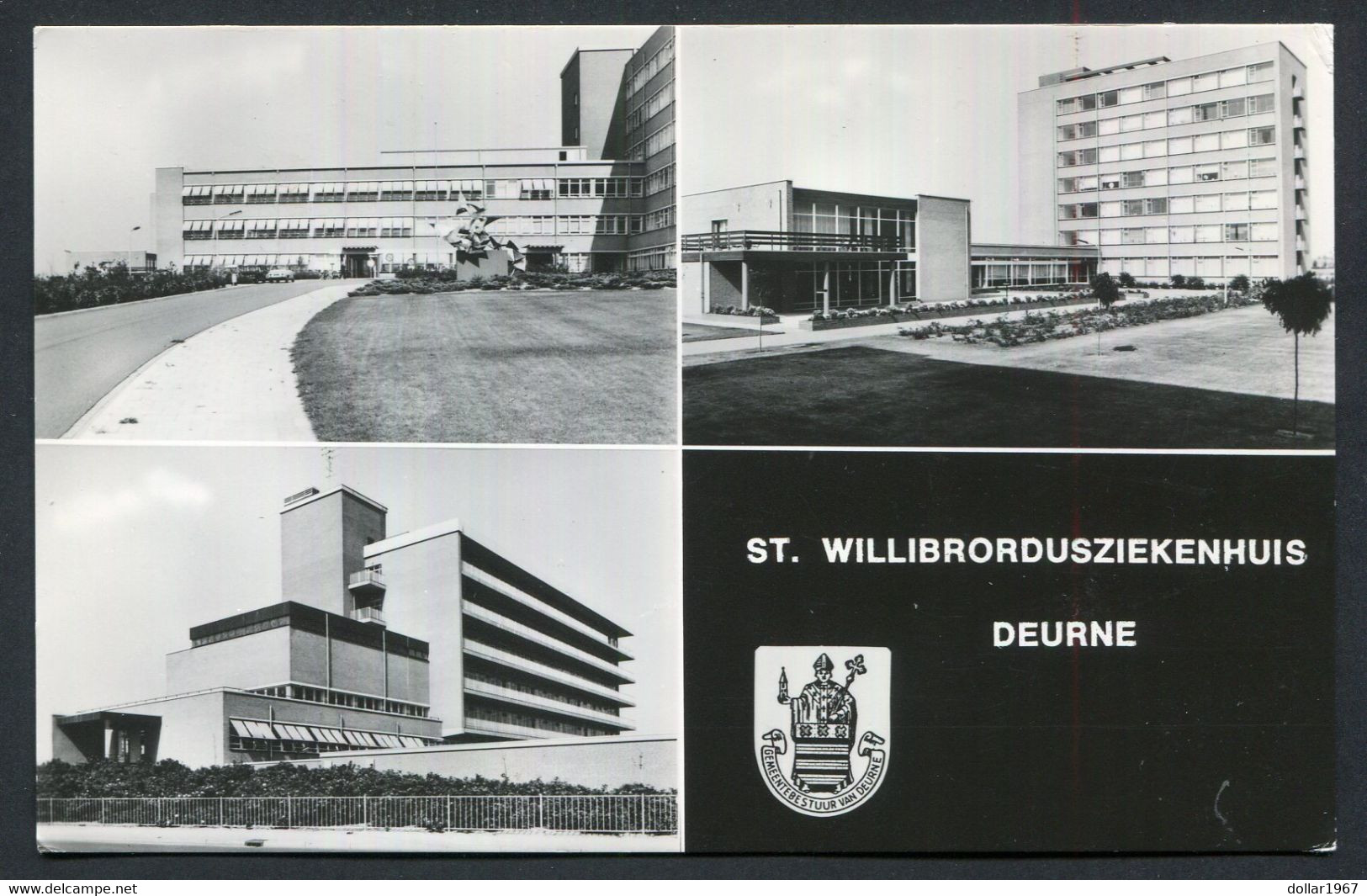 Deurne, St. Willibrordus Ziekenhuis ,  Bakelseweg, Nu Dunantweg,  - NOT Used  - Scans For Condition.(Originalscan !!) - Deurne