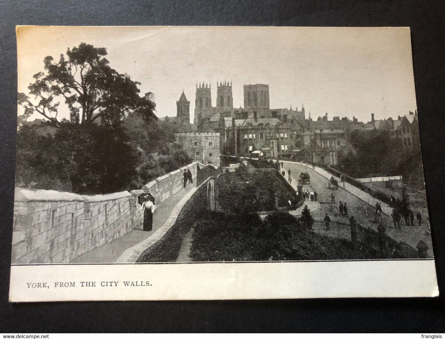 York, From The City Walls, Unwritten Card, Carte Non écrite - York