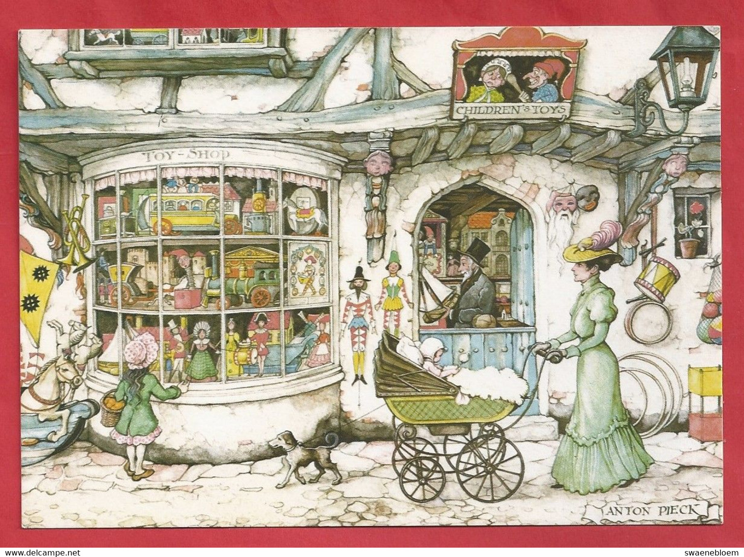 NL.-. ANTON PIECK. CHILDREN's TOYS. . TOY - SHOP. - Pieck, Anton