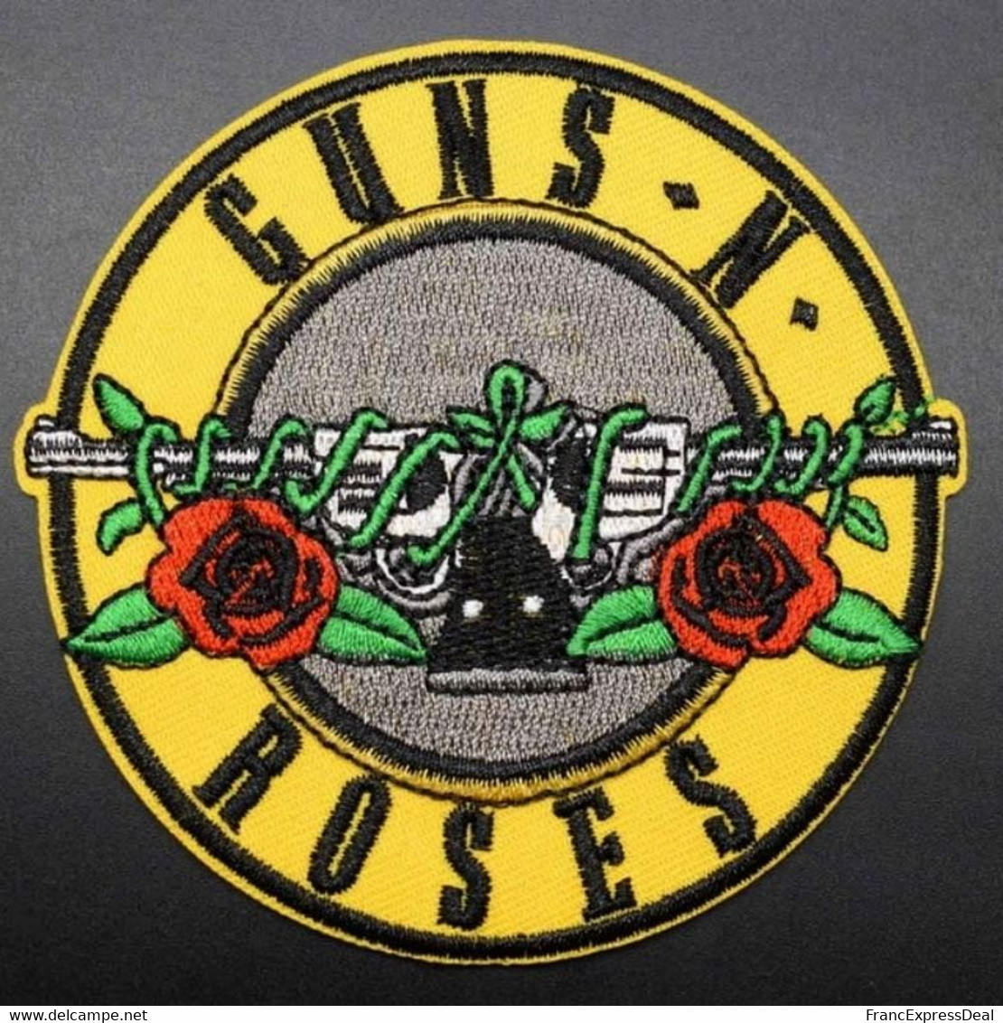 1 Écusson Brodé Thermocollant NEUF ( Patch ) - Guns N' Roses Hard Rock ( Ref 3 ) - Stoffabzeichen