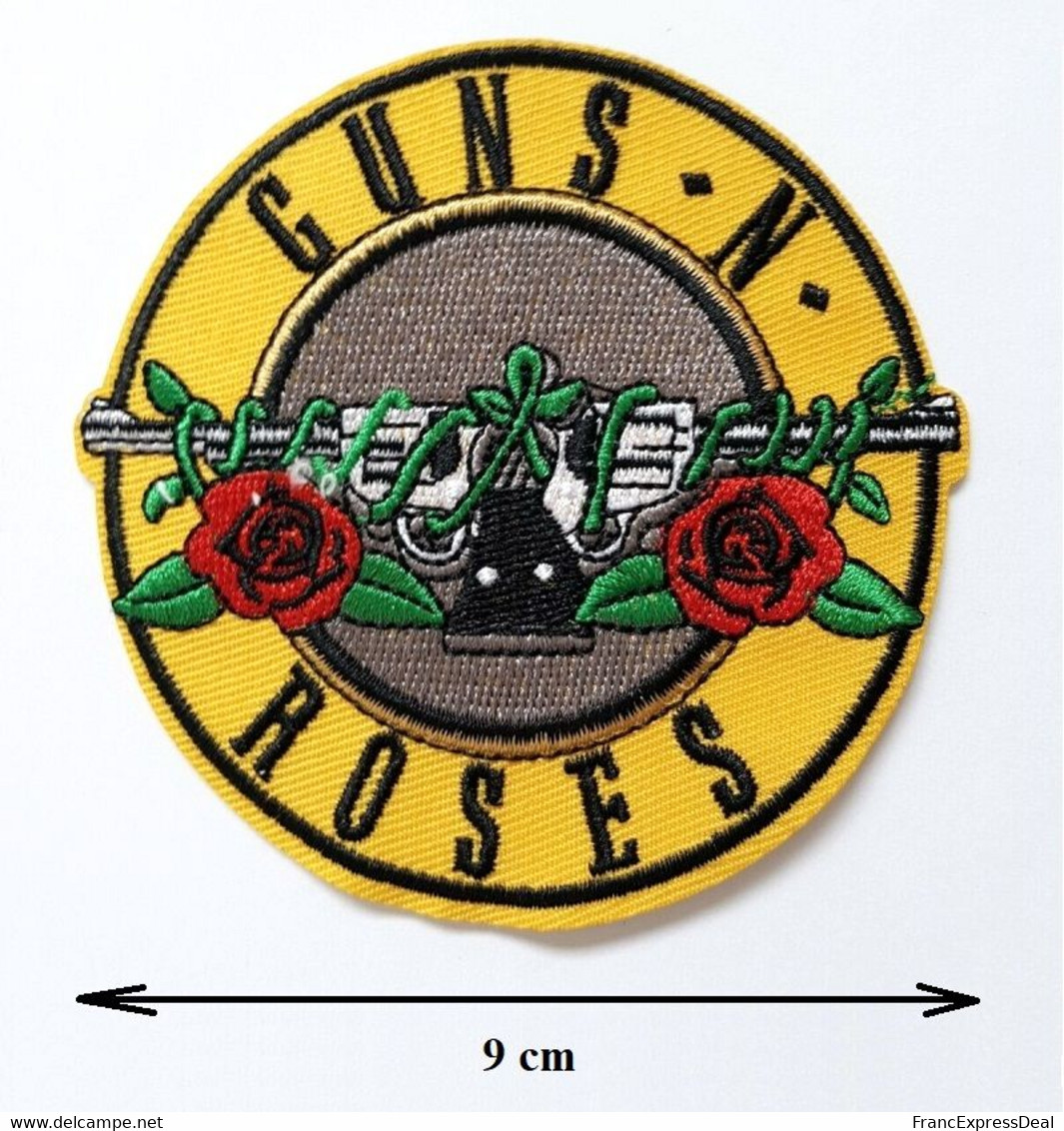 1 Écusson Brodé Thermocollant NEUF ( Patch ) - Guns N' Roses Hard Rock ( Ref 3 ) - Stoffabzeichen