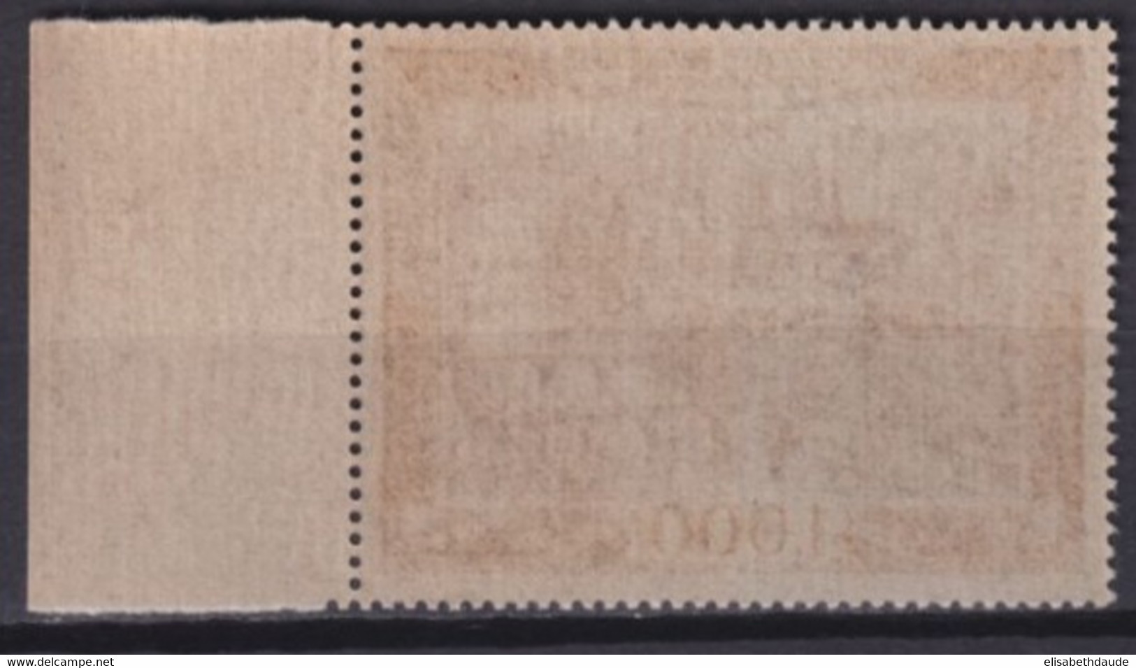 1950 - POSTE AERIENNE - YVERT N° 29b ** MNH (GOMME TRES TRES LEGEREMENT ALTEREE) - COTE = 165 EUR. - 1927-1959 Postfris