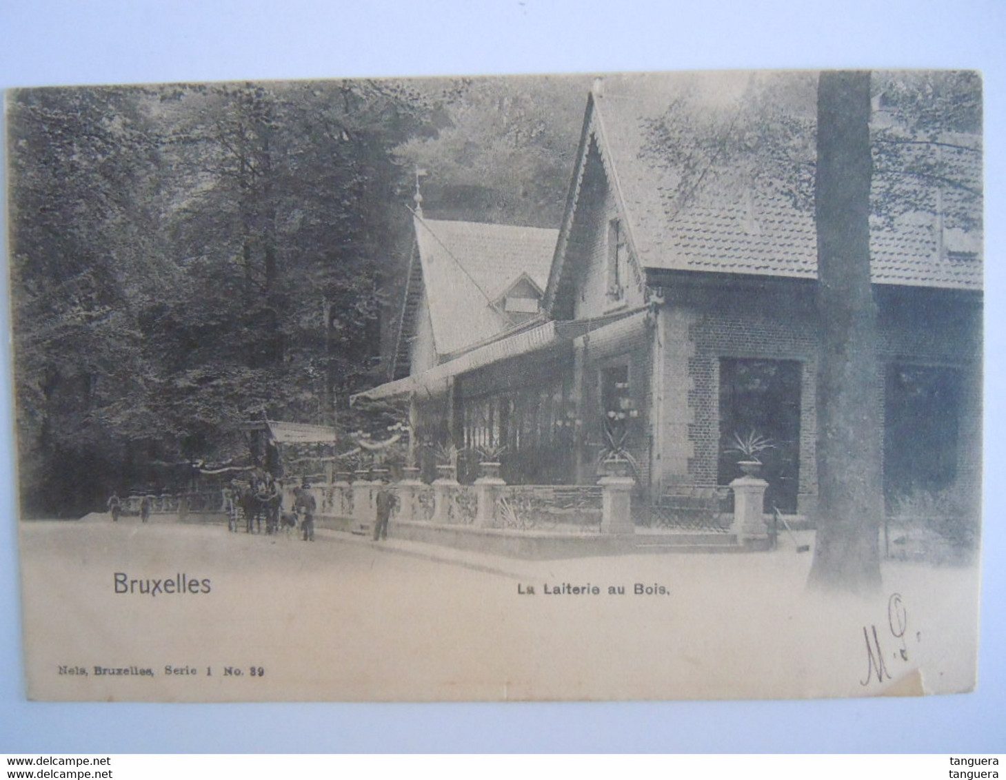 Brussel - Bruxelles - Laiterie Du Bois - Ed. Nels Serie 1 N° 39 Circulée Gelopen Melkerij - Forêts, Parcs, Jardins