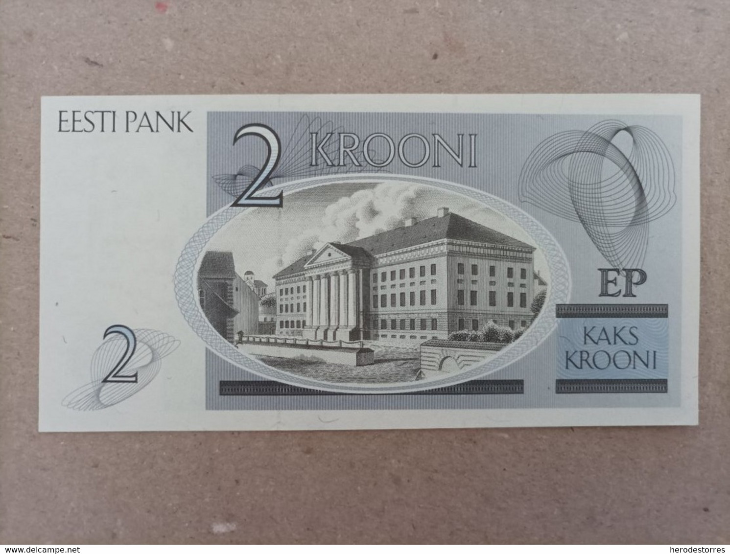 Billete De Estonia De 2 Krooni, Año 1992, UNCIRCULATED - Estonie