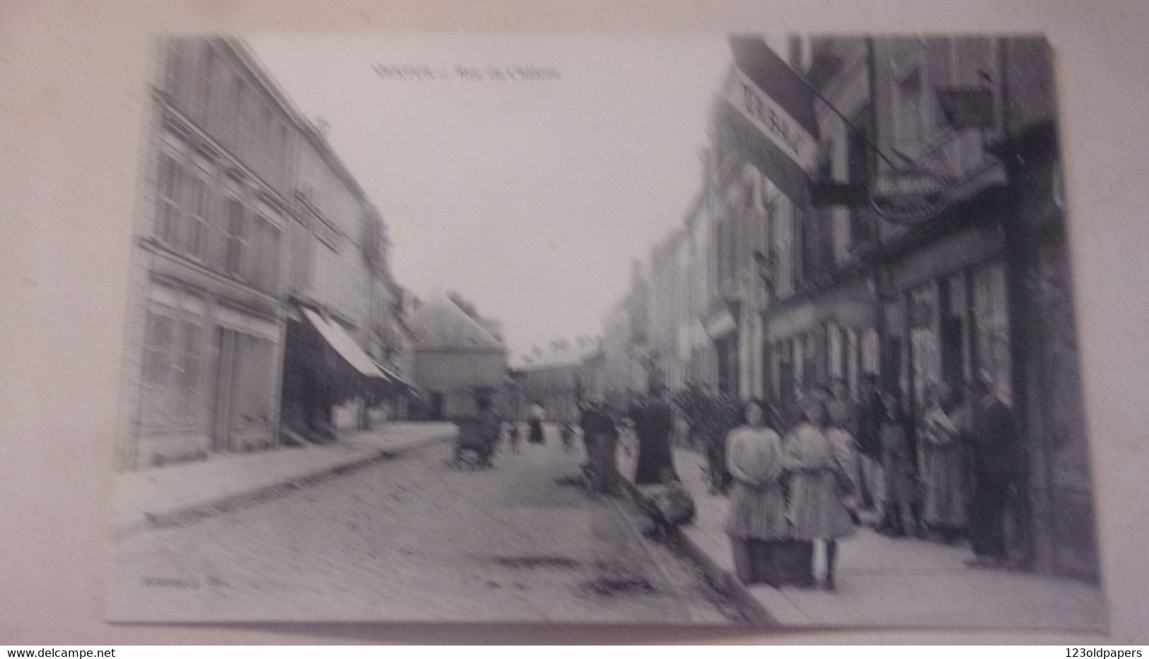 51 VERTUS RUE DE CHALONS  TABAC 1908 - Vertus