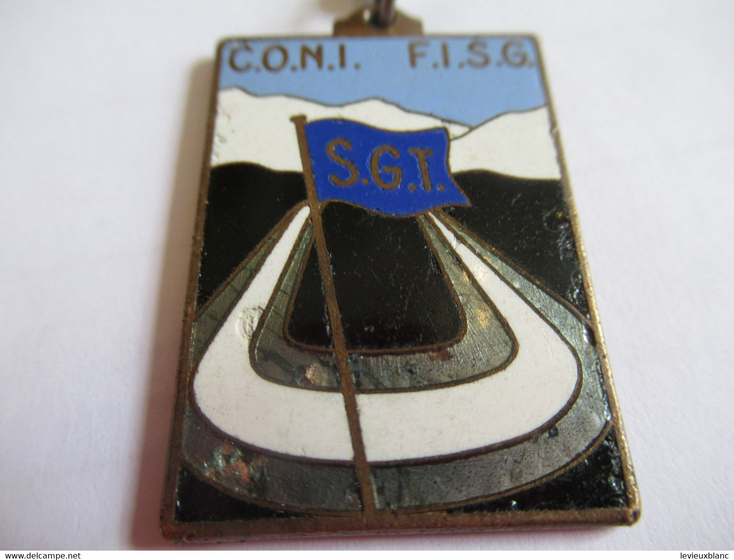 Sport / 3éme Trophée NICOLODI/ Porte-clé Métallique/ C.O.N.I F.I.S.G. Nicolodi/ITALIE/Piste De Patin//1962   POC450 - Porte-clefs