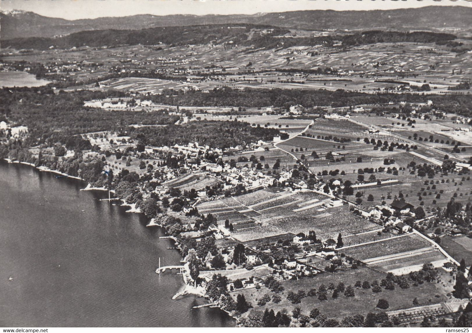 (227)  CPSM  Buchillon  Vue Aérienne - Buchillon