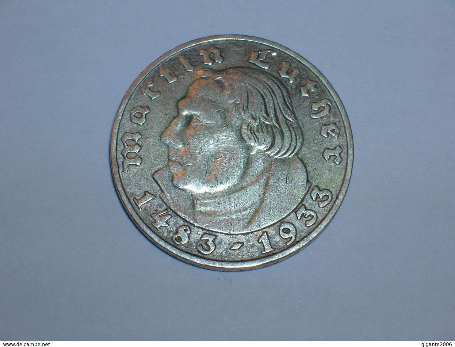 ALEMANIA  2 Marcos Lutero 1933 G (8356) - 2 Reichsmark