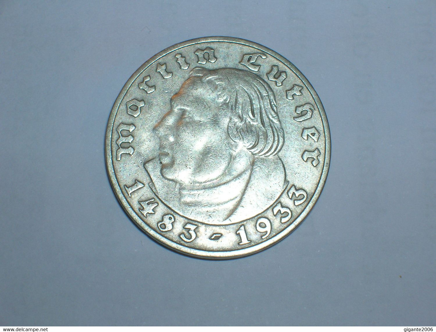 ALEMANIA  2 Marcos Lutero 1933 J (8358) - 2 Reichsmark