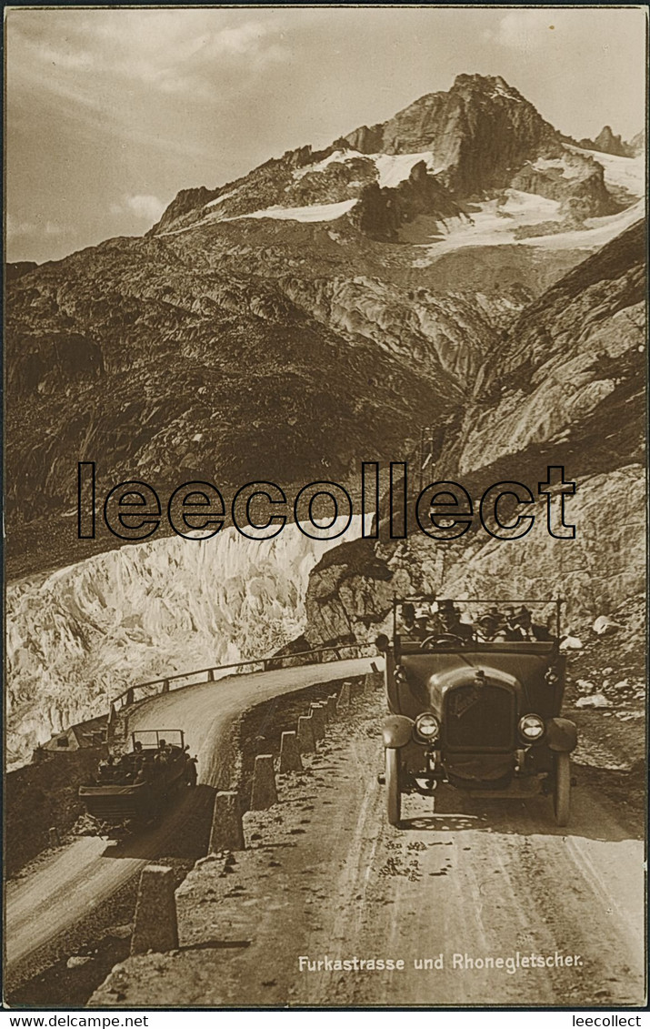 Suisse - VS Furka Pass - Postauto - Saurer - Oberwald - Oberwald