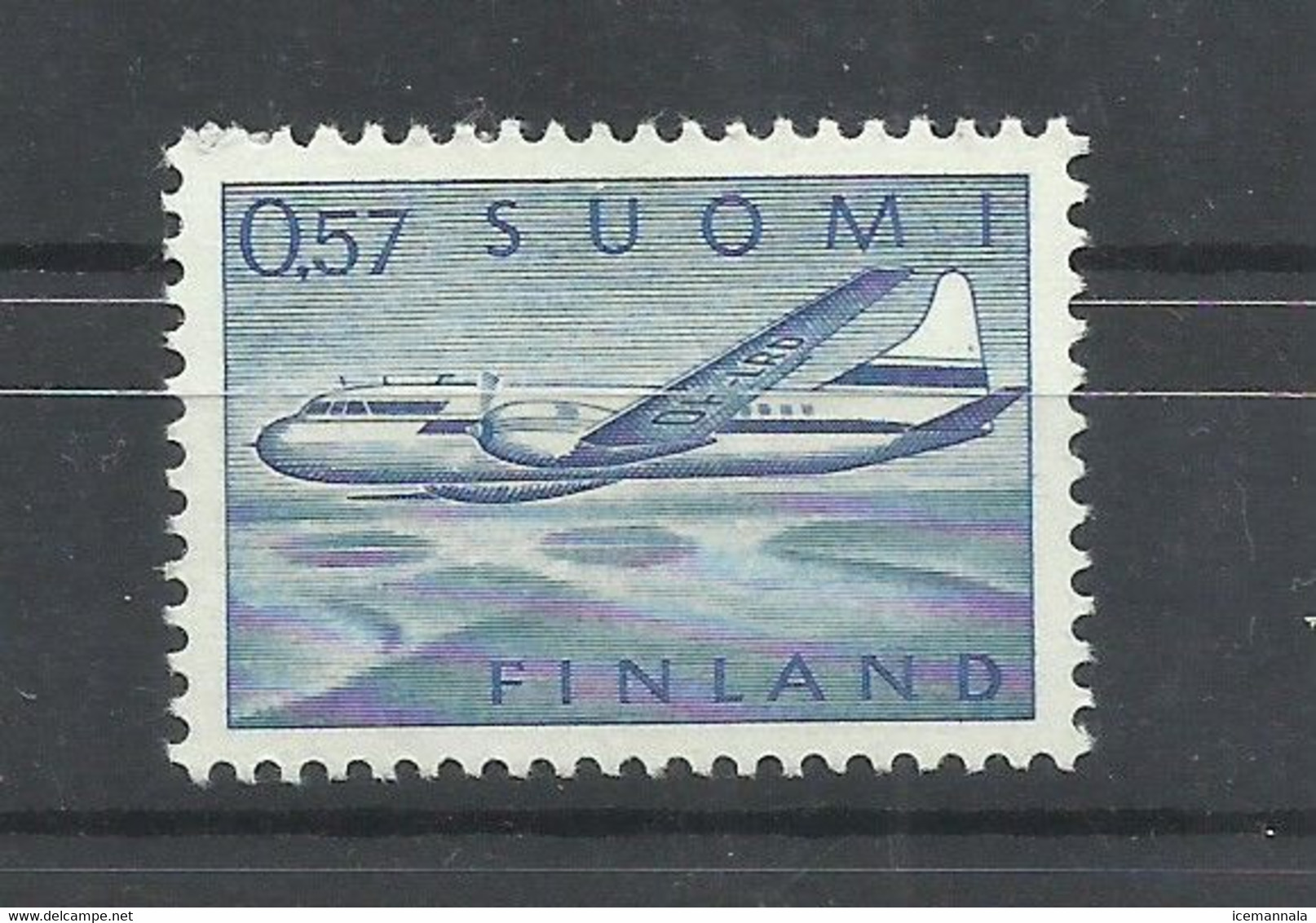 FINLANDIA    YVERT  AEREO  12   MH  * - Unused Stamps