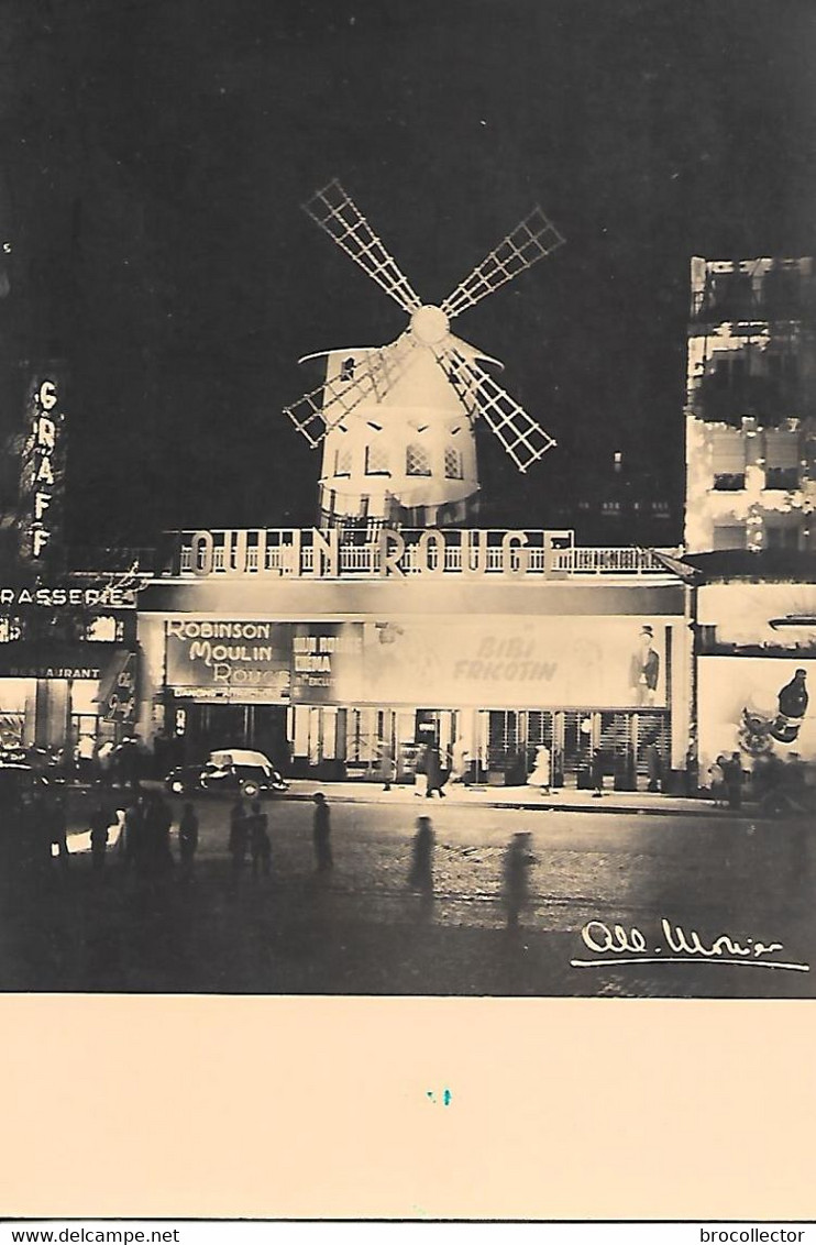 Albert MONIER -  Le Moulin Rouge  No 242 - Monier