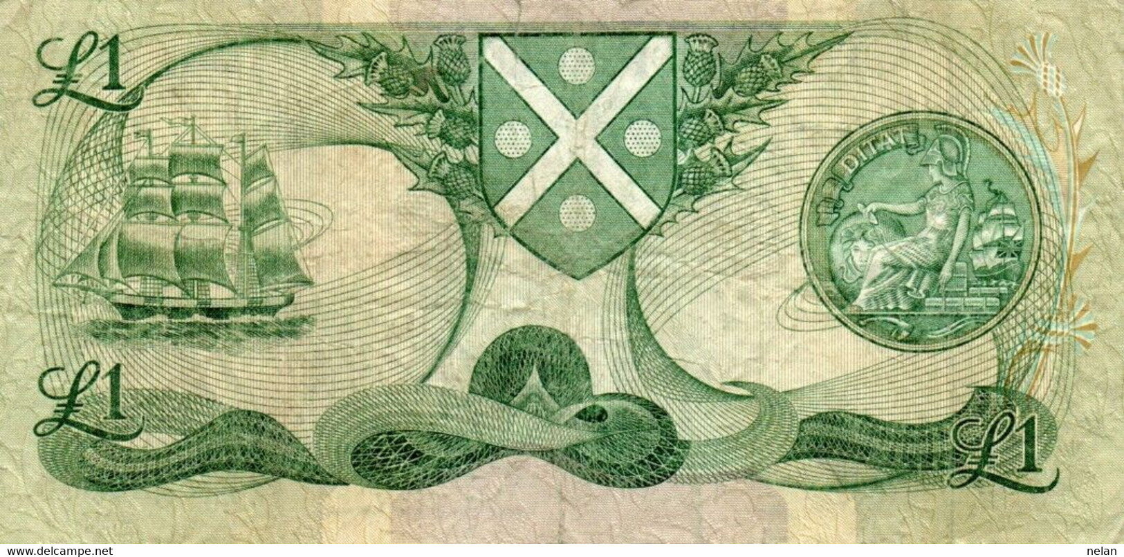 SCOTLAND - 1 POUND 1984   P-111f.2 - 1 Pound