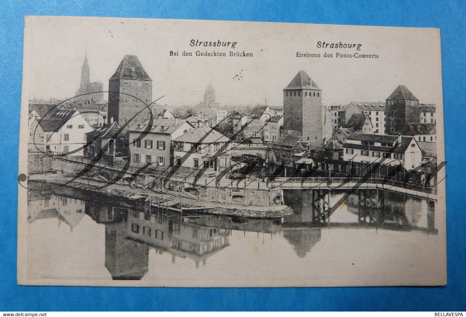 Strassburg Strasbourg Gedeckten Brücken -Ponts Couverts.  édit Felix Luib -1907 - Strasbourg
