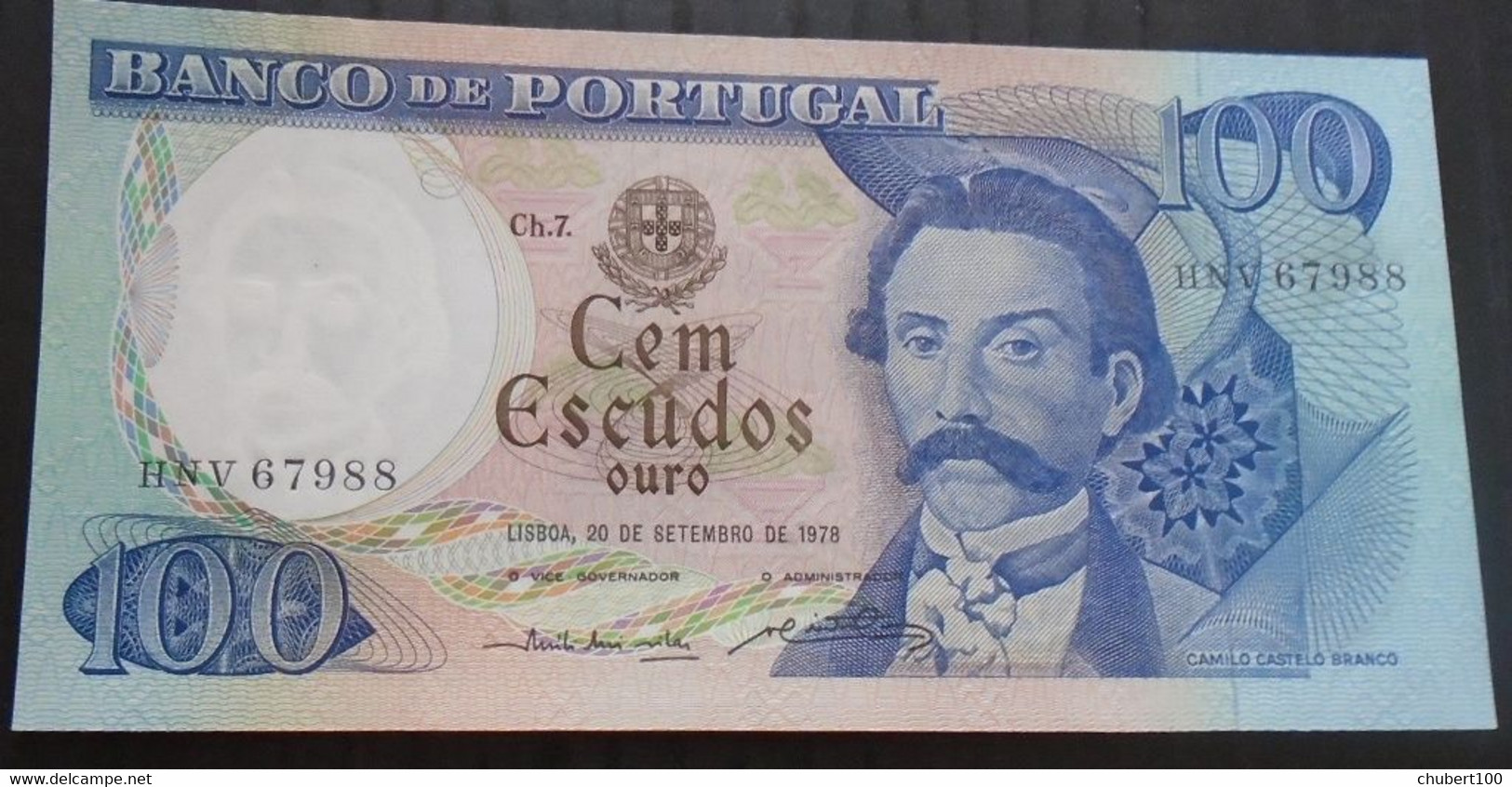 PORTUGAL ,  P 169,   100 Escudos , 1978 ,  UNC Neuf , - Portugal