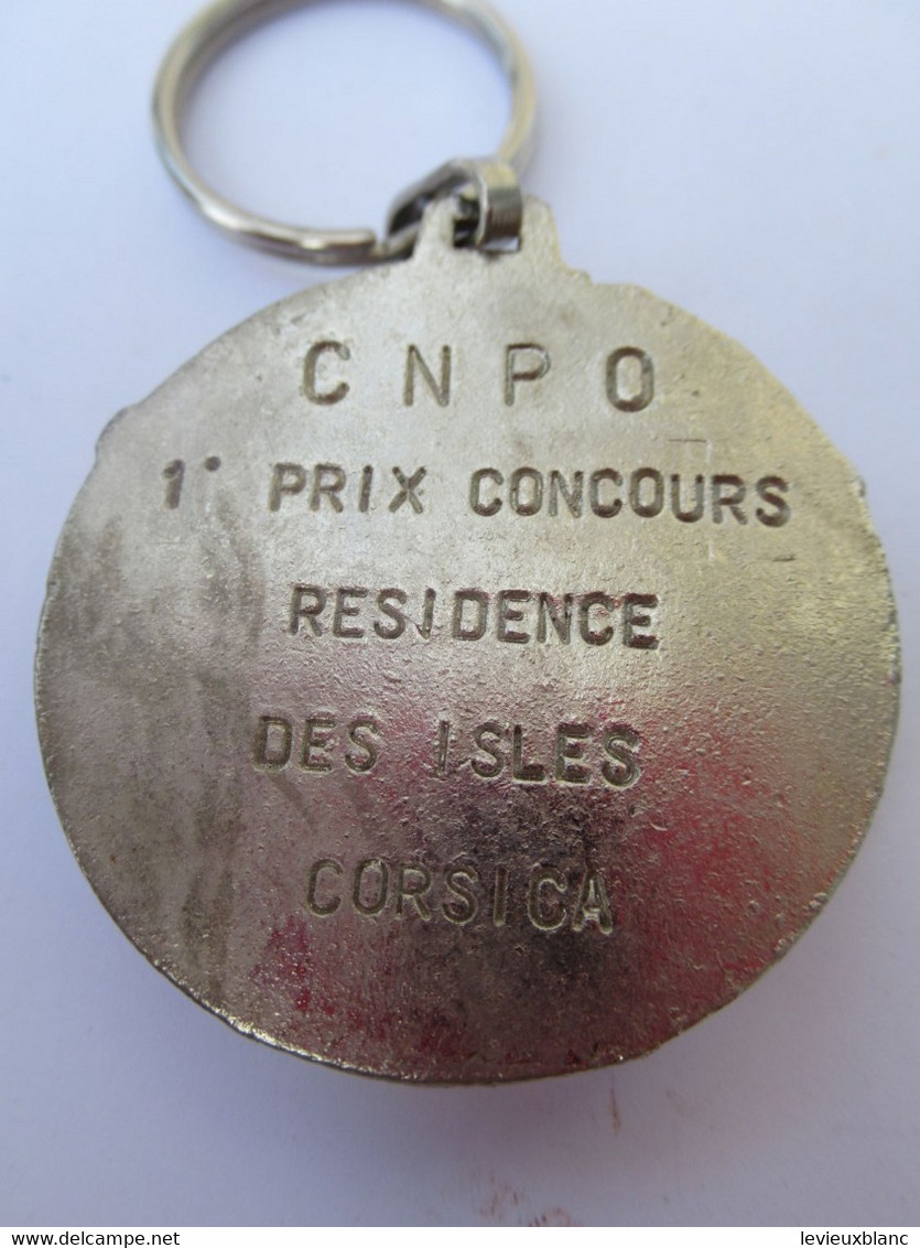 Sport / PETANQUE/ CNPO/ CORSICA/1er Prix Concours Résidence Des Iles//Vers 1960-1970    POC452 - Porte-clefs