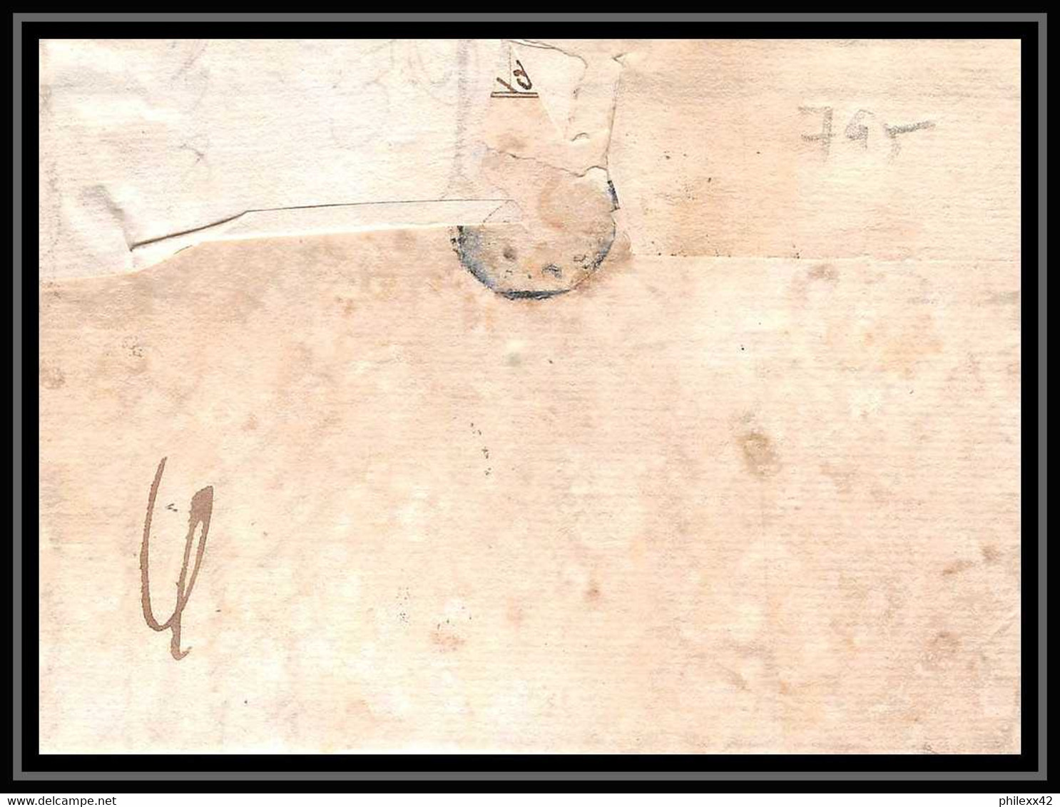 0795- Saint-Germain-en-Laye Yvelines Marque Postale 31X14 INDICE 4 26/6/1819 Pour L'Aigle Orne LAC Lettre Cover France - 1801-1848: Precursors XIX