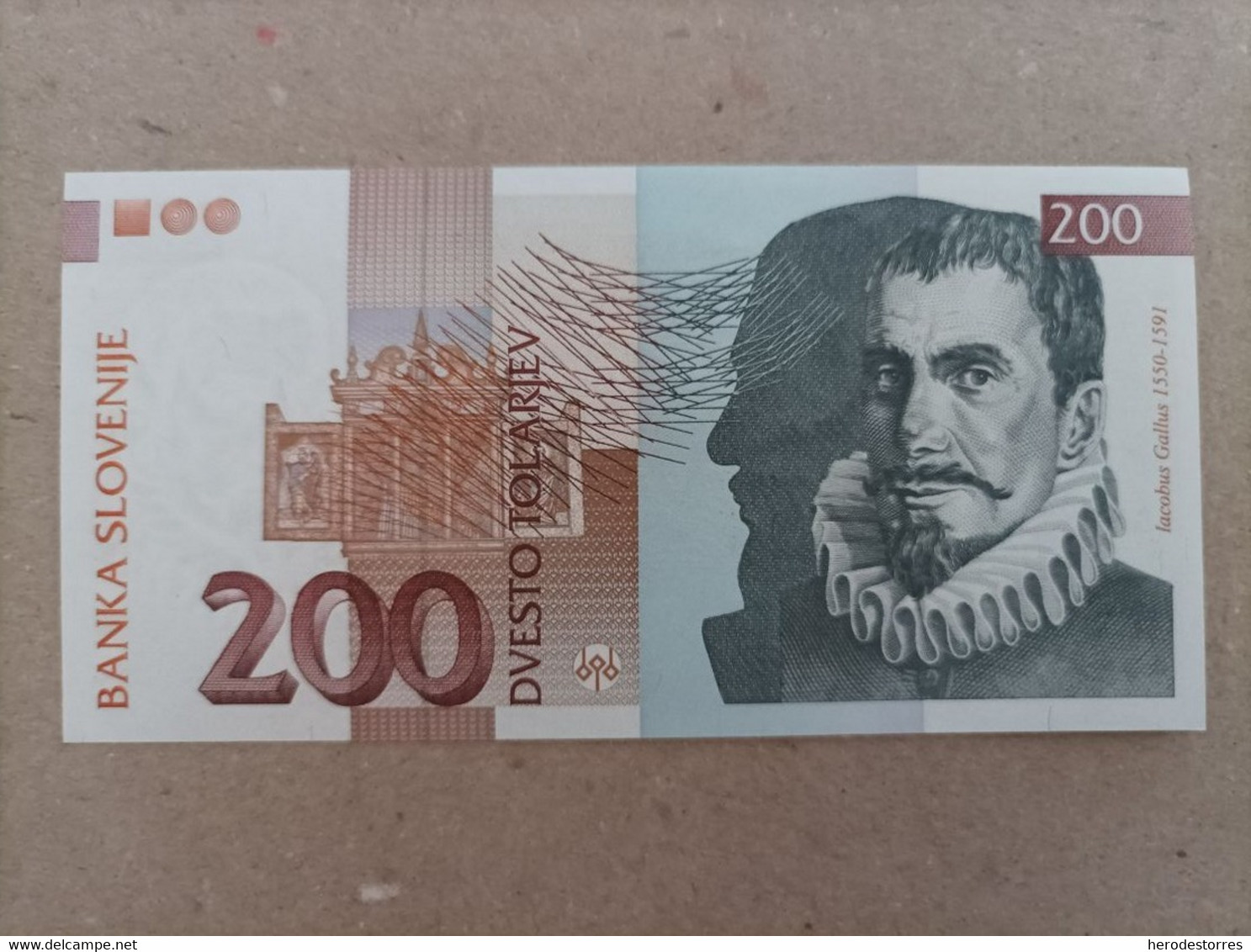 Billete De Eslovenia De 200 Tolarjev, Año 2004, UNCIRCULATED - Slovénie