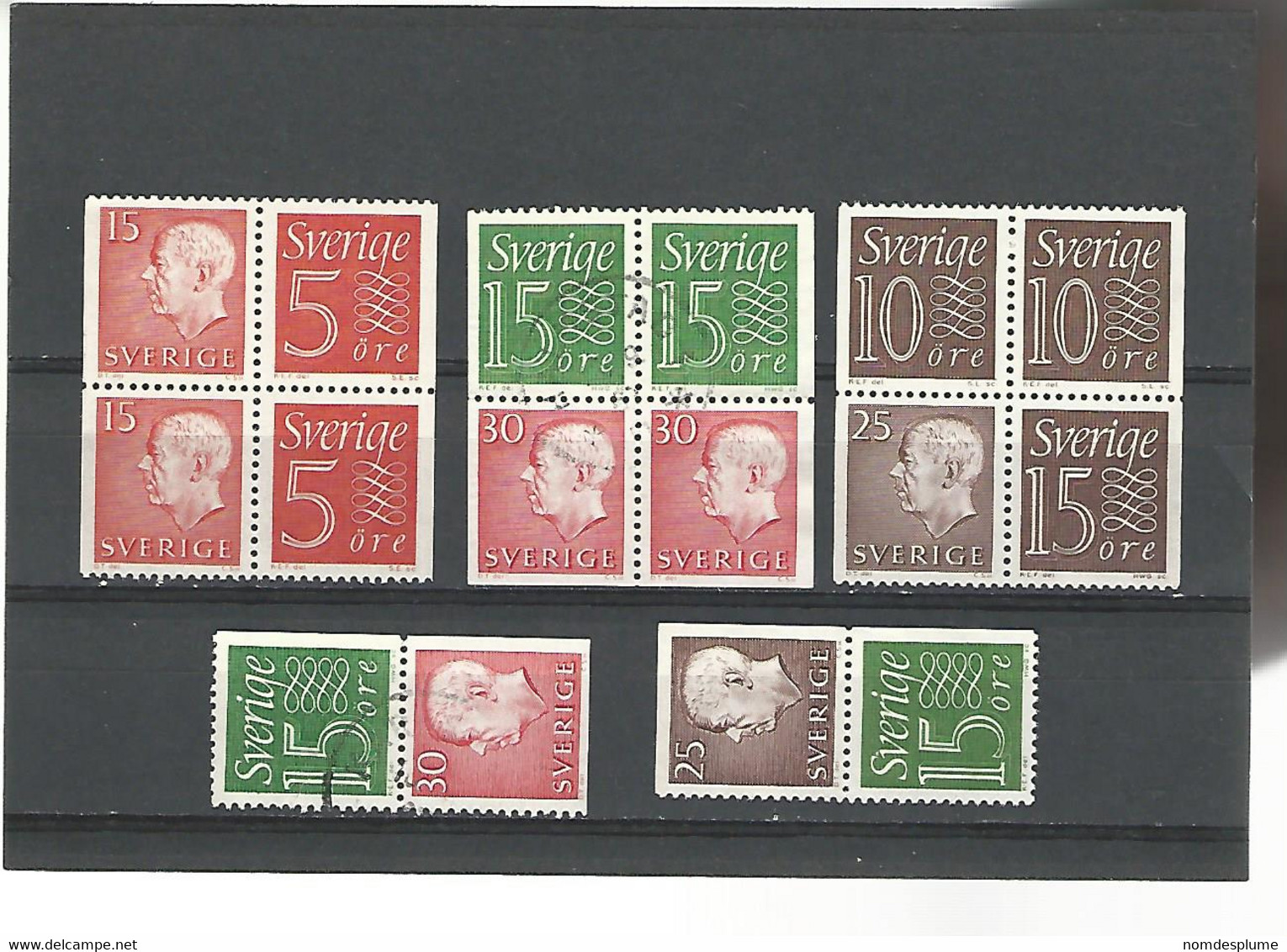 55581 ) Collection Sweden  Block - Collections