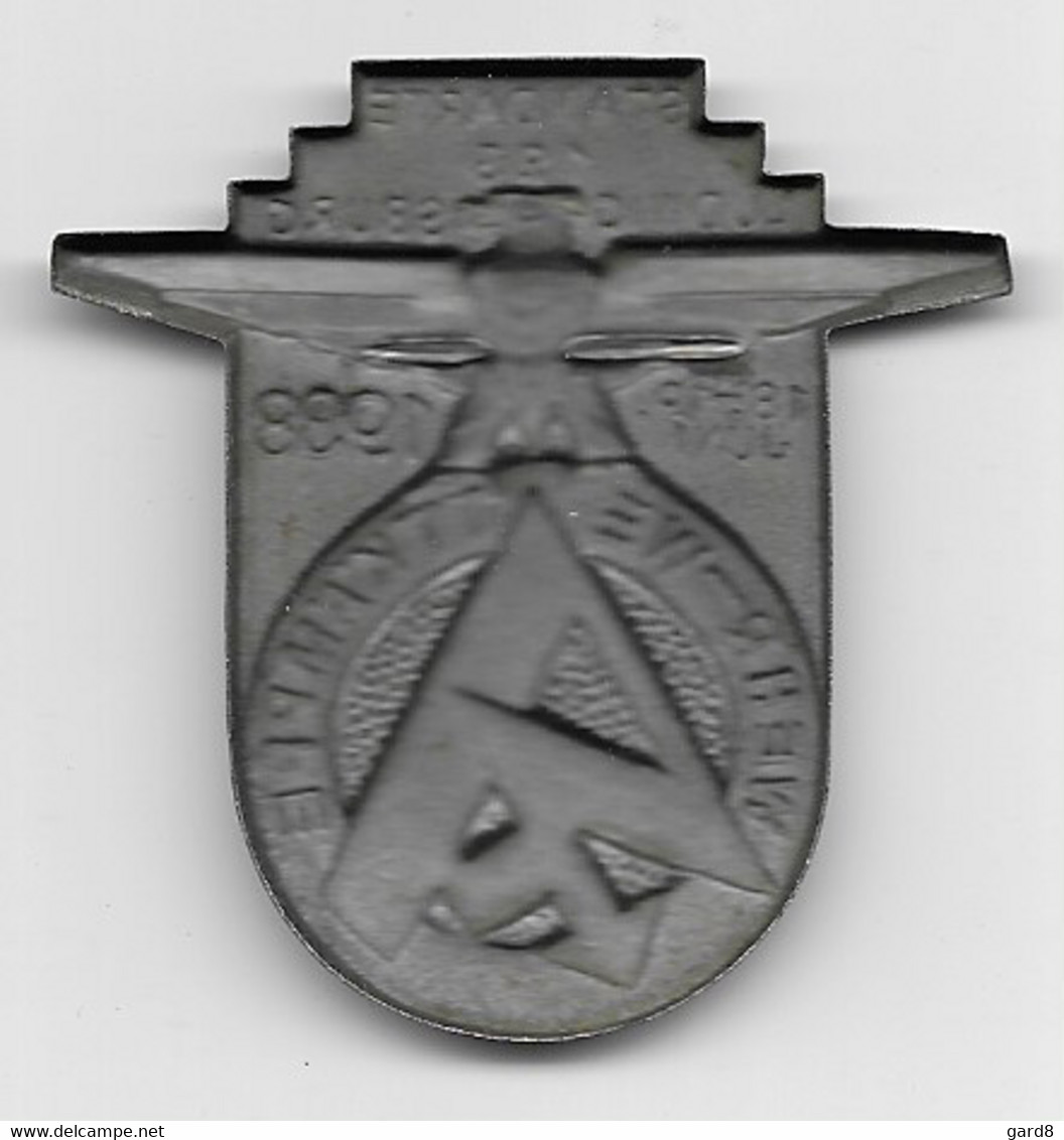 Epinglette " SA Standarte 123  Ludwigsburg 1938"  - Manque L'épingle  - époque Du NSDAP - Deutsches Reich