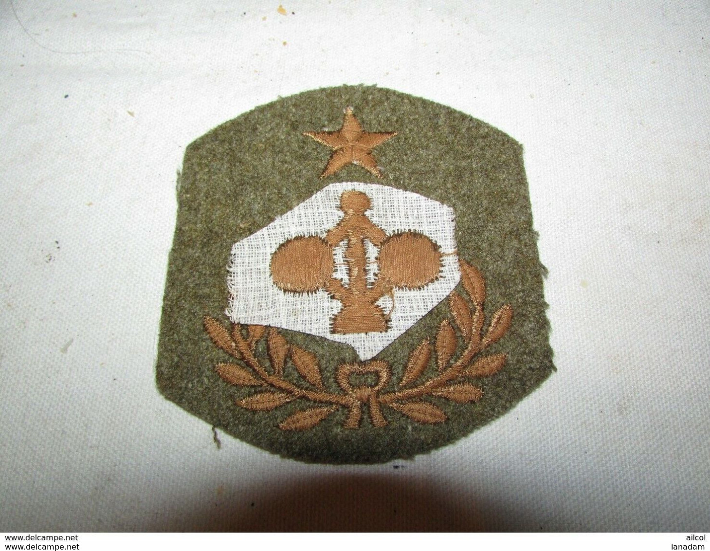 WW1 US Army Coast Artillery Engineer Patch - 1914-18