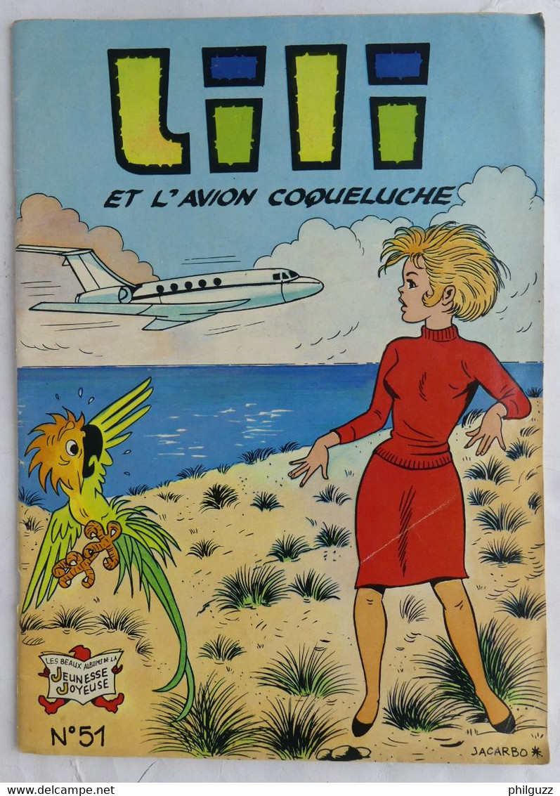 ESPIEGLE LILI 51 - ET L'AVION COQUELUCHE -   EDITION SPE JEUNESSE JOYEUSE EO 3T1980 - Lili L'Espiègle